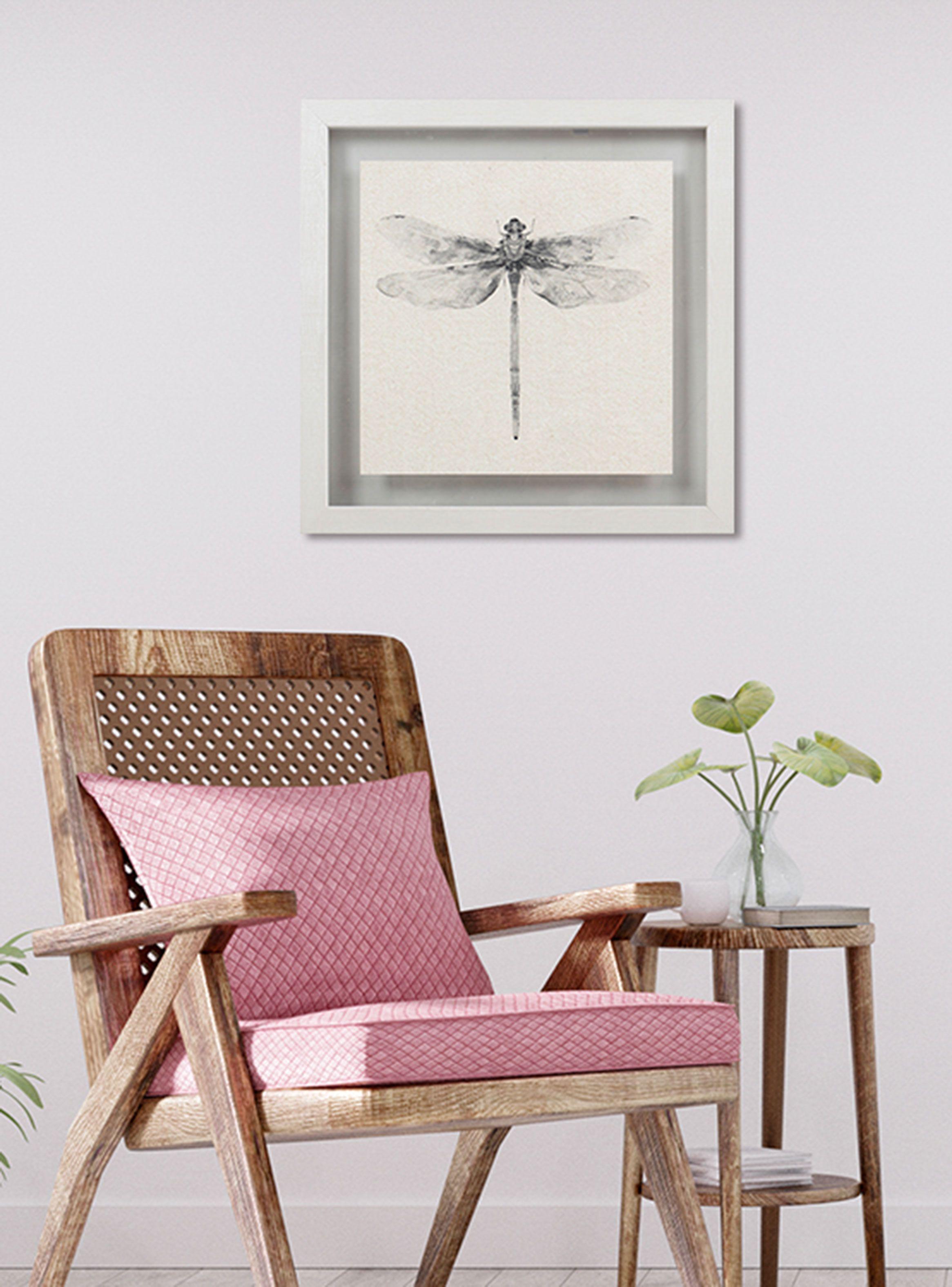 Cuadro Libélula  40x40 cm-4