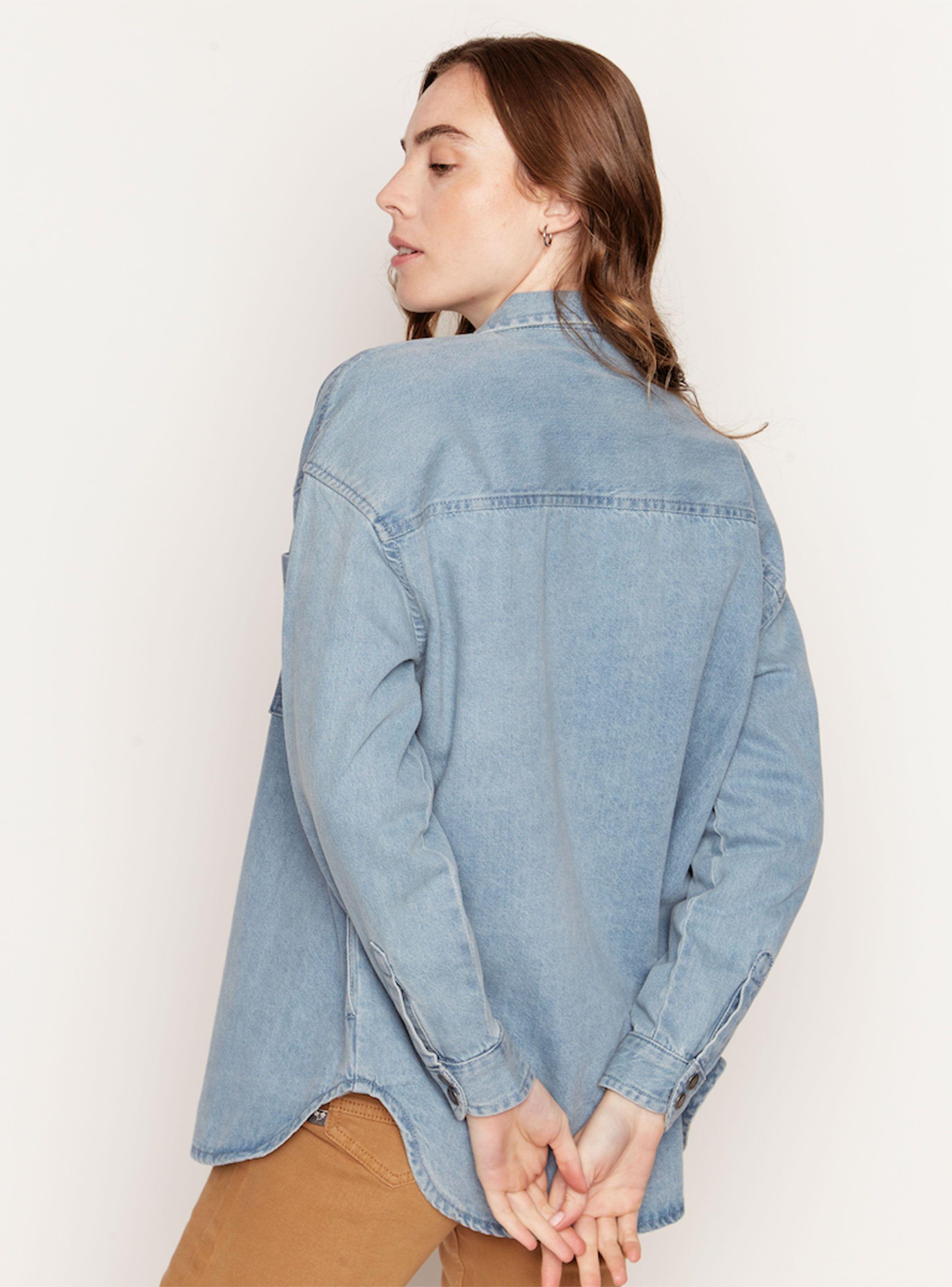 Camisa Fiura Orgánica Light Bleu-1