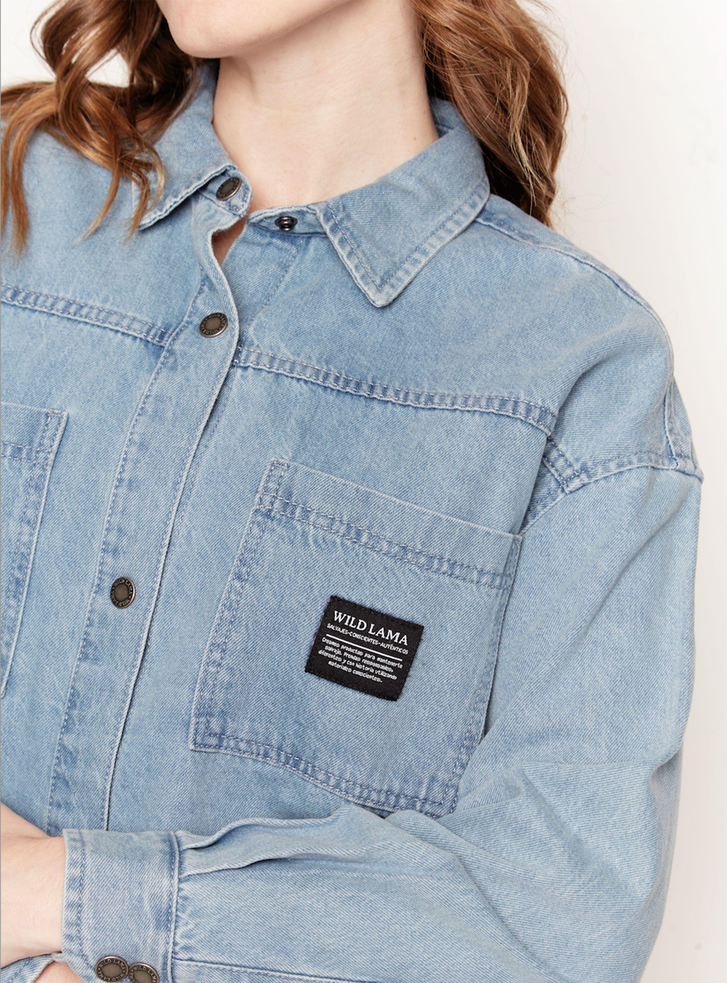 Camisa Fiura Orgánica Light Bleu-2