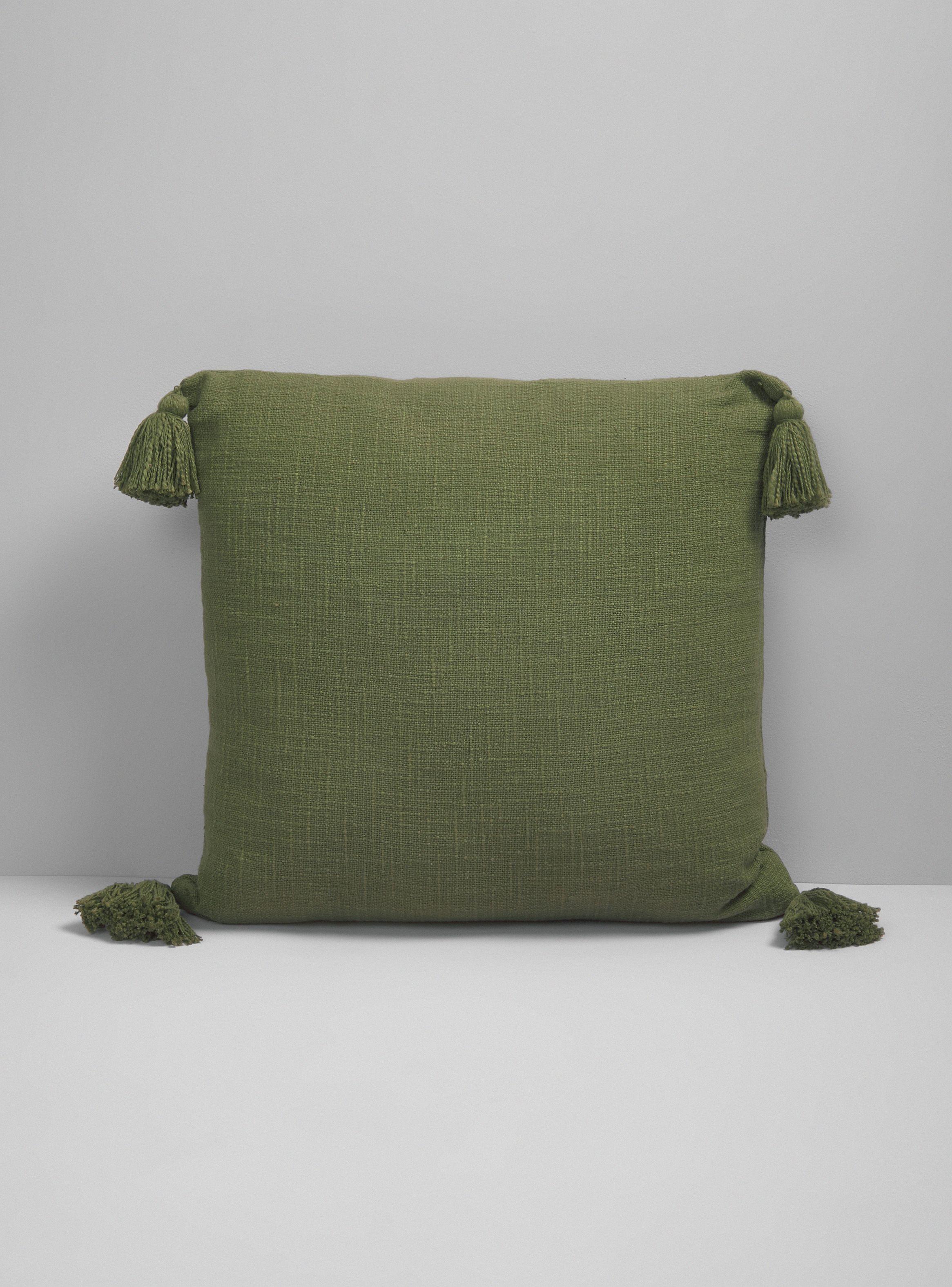Cojín Pompon Simple 50x50 cm-0