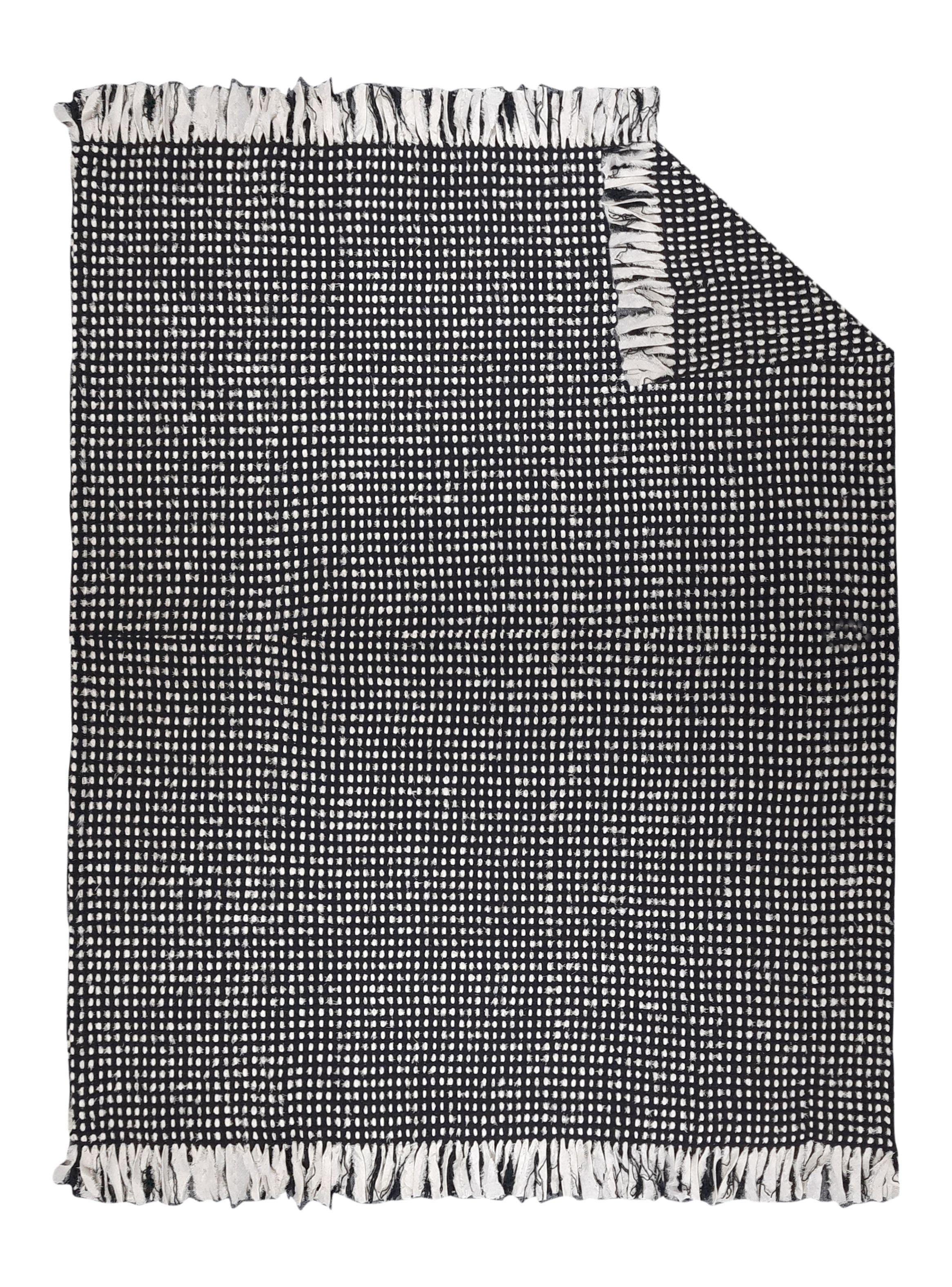 Chal Entramado Flecos 130x160 cm-3