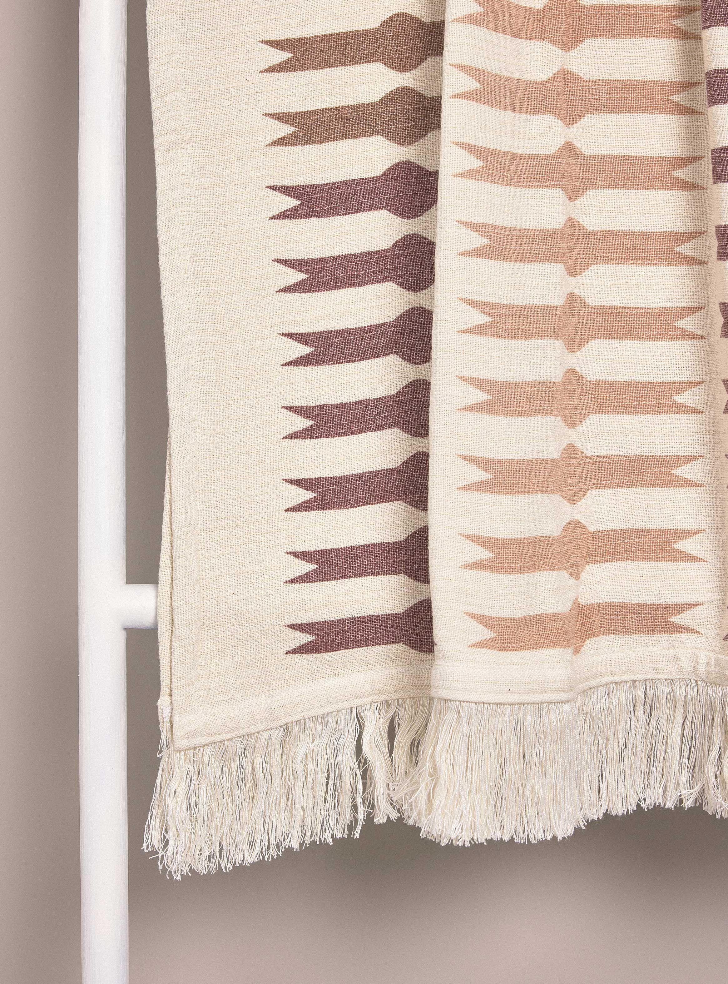 Chal Rustic Estampado 130x170 cm-2