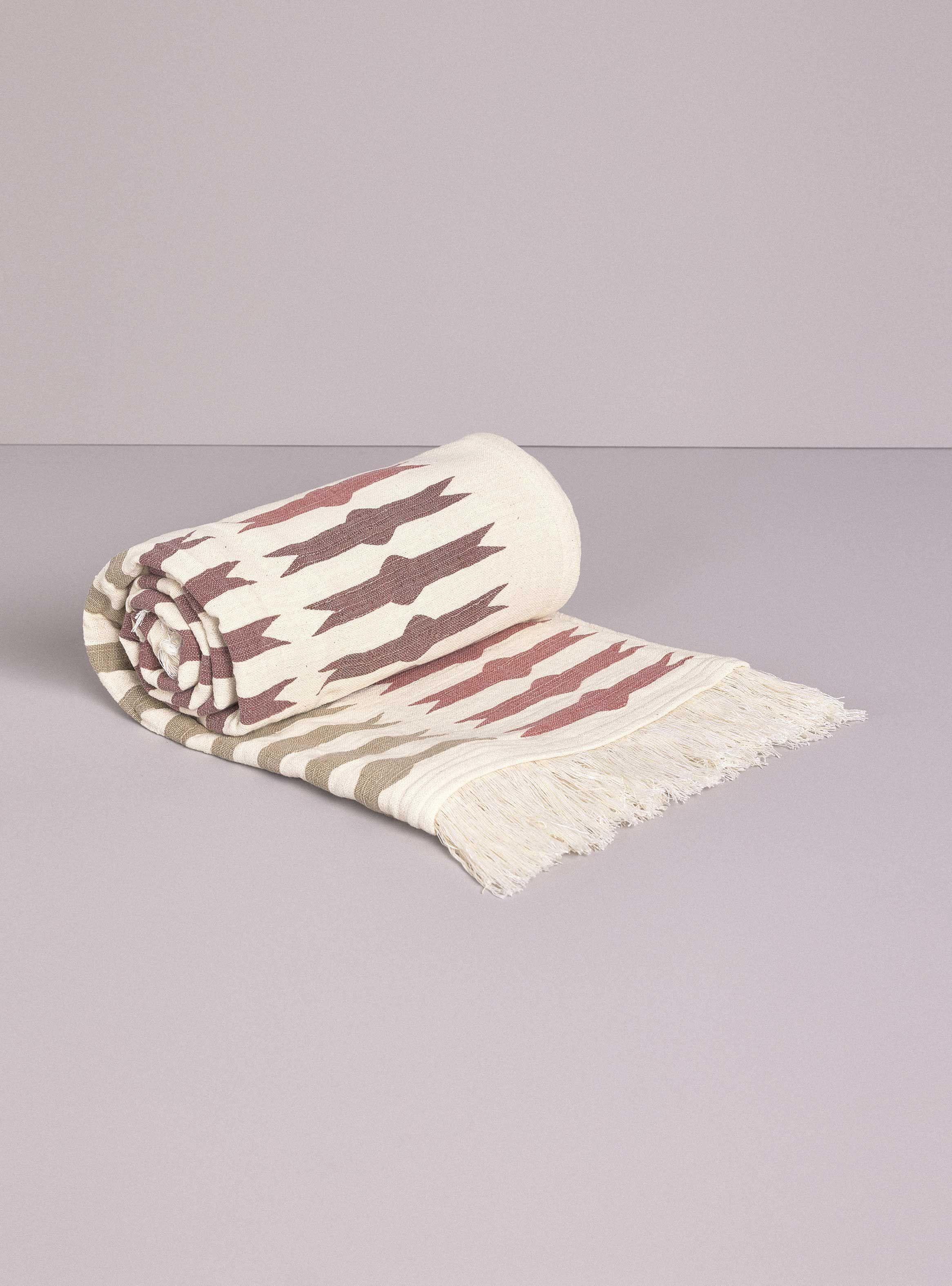Chal Rustic Estampado 130x170 cm-1