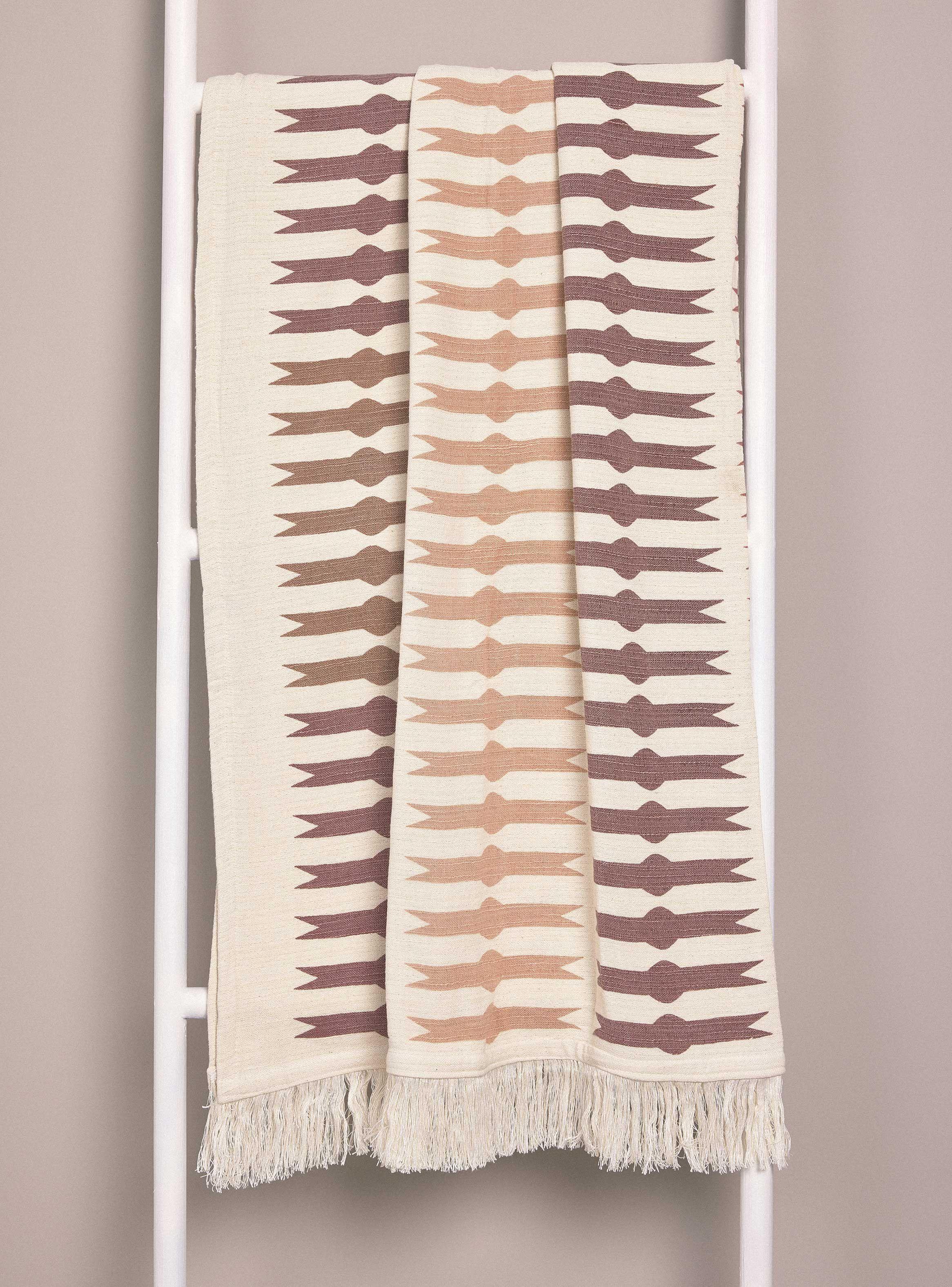 Chal Rustic Estampado 130x170 cm-0