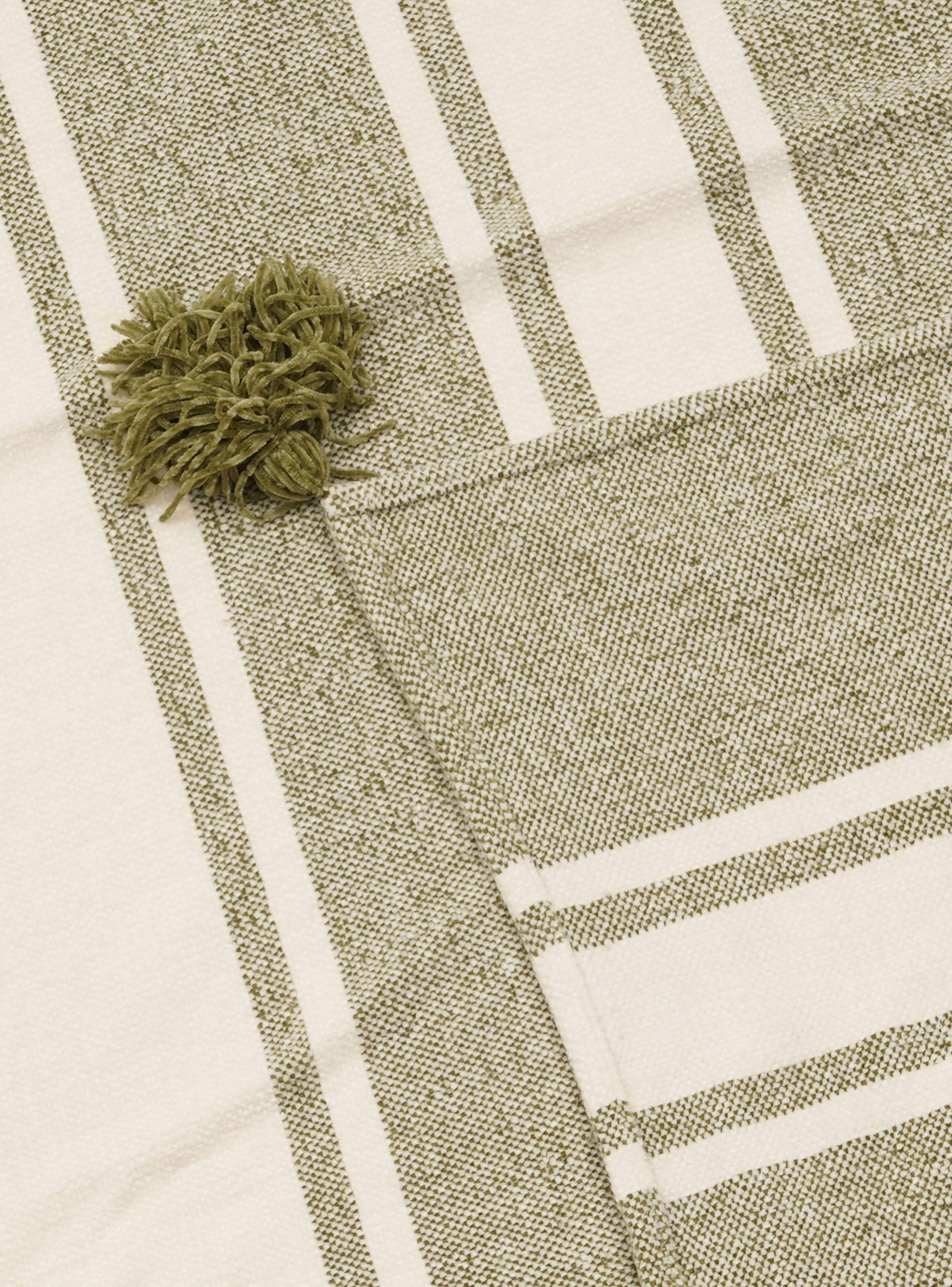 Chal Rayas Pompon 125x150 cm-2