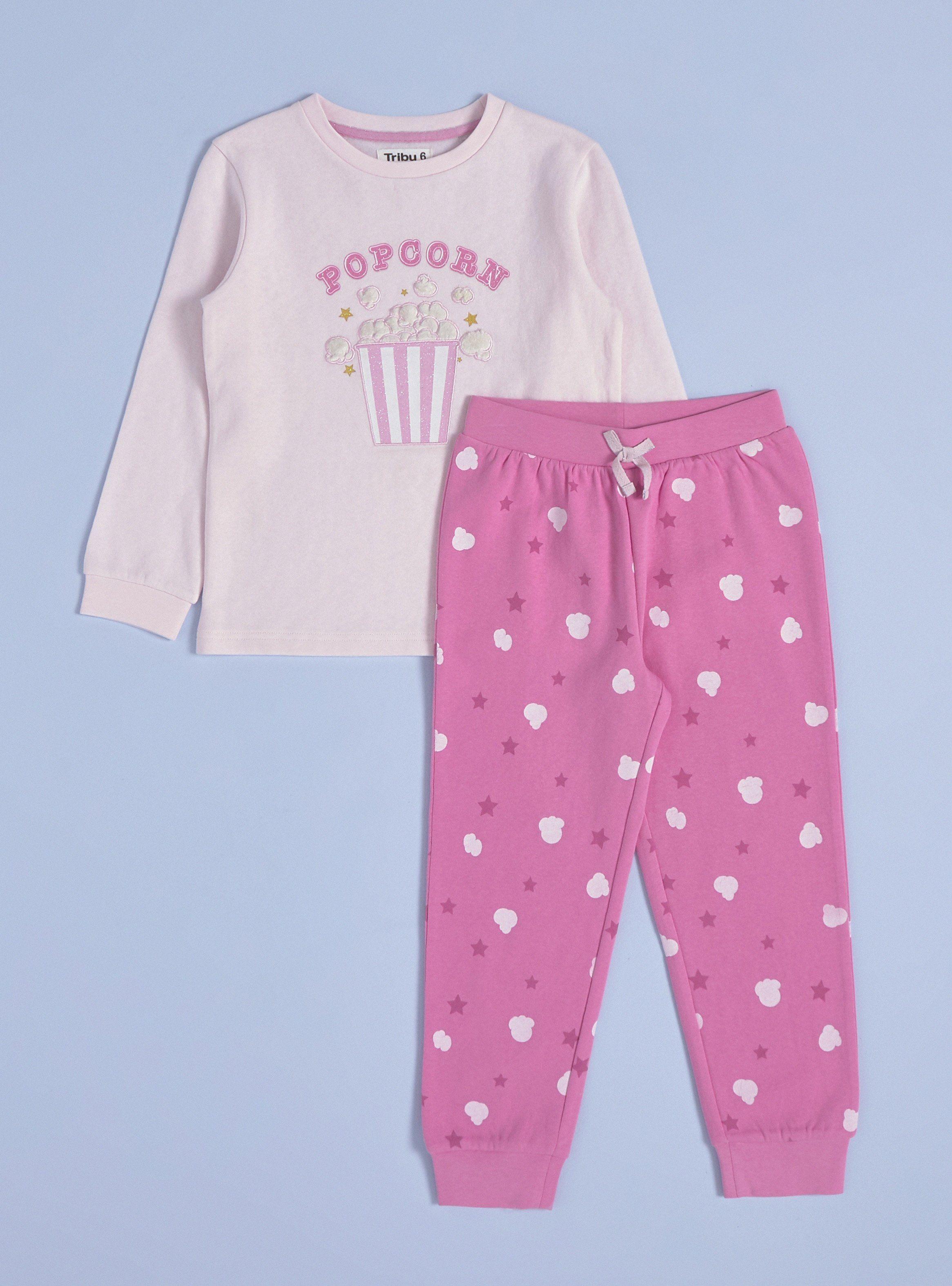 Pijama Estampado con Bordado Talla 2 a 8-0
