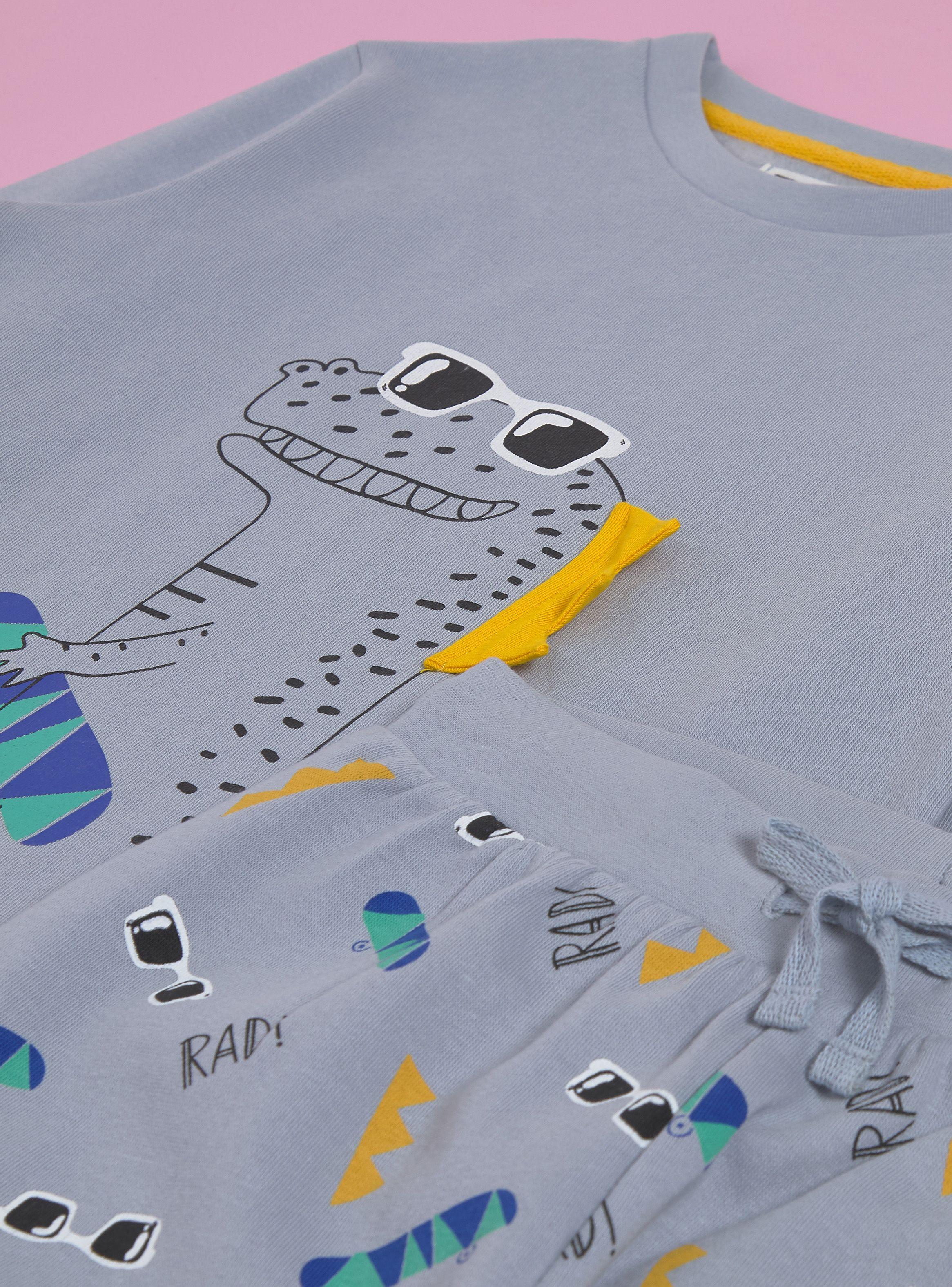 Pijama Estampado Dinosaurio Talla 2 a 8-2