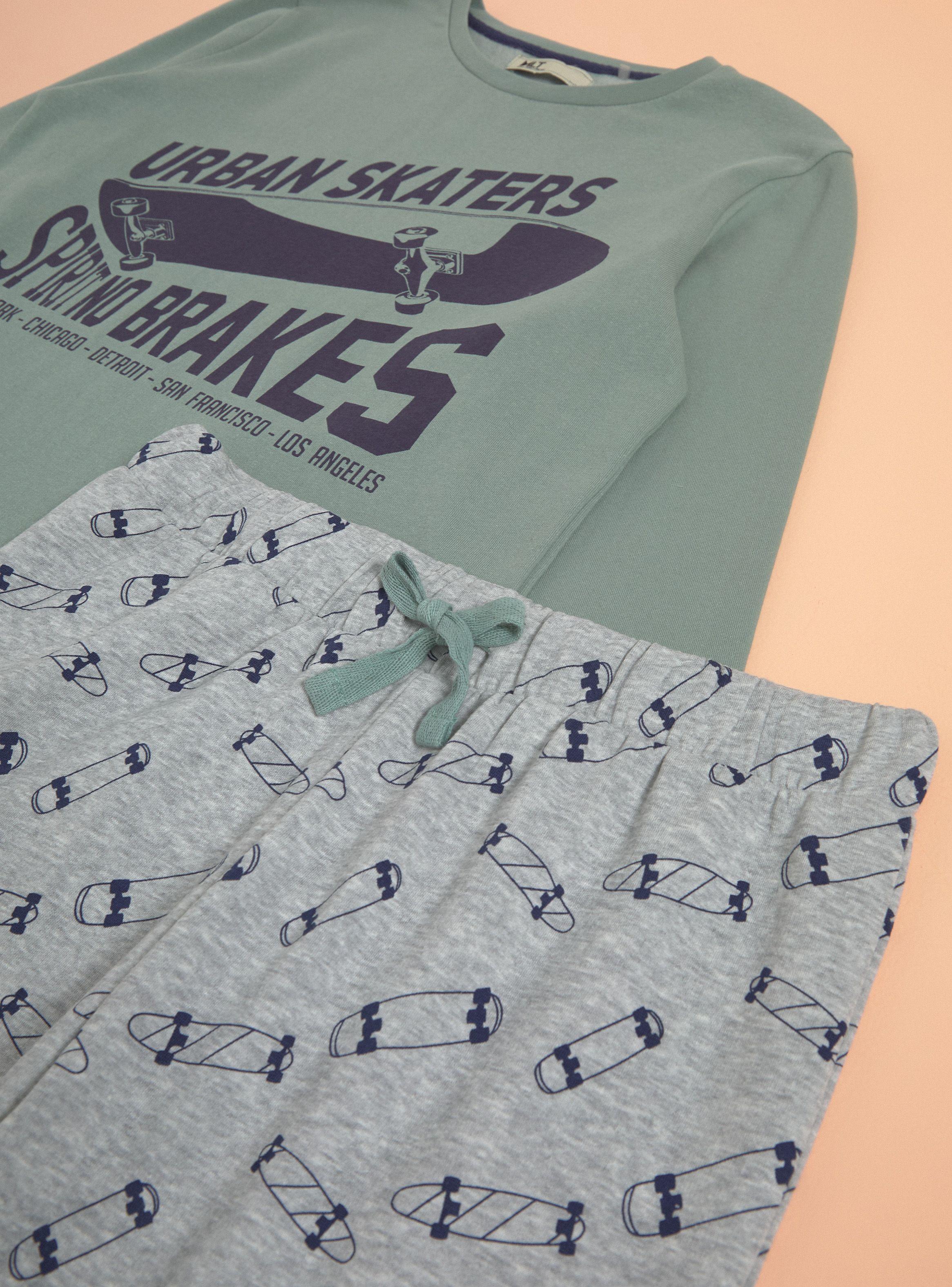 Pijama Estampado Urban Skaters Talla 10 a 16 de Melt