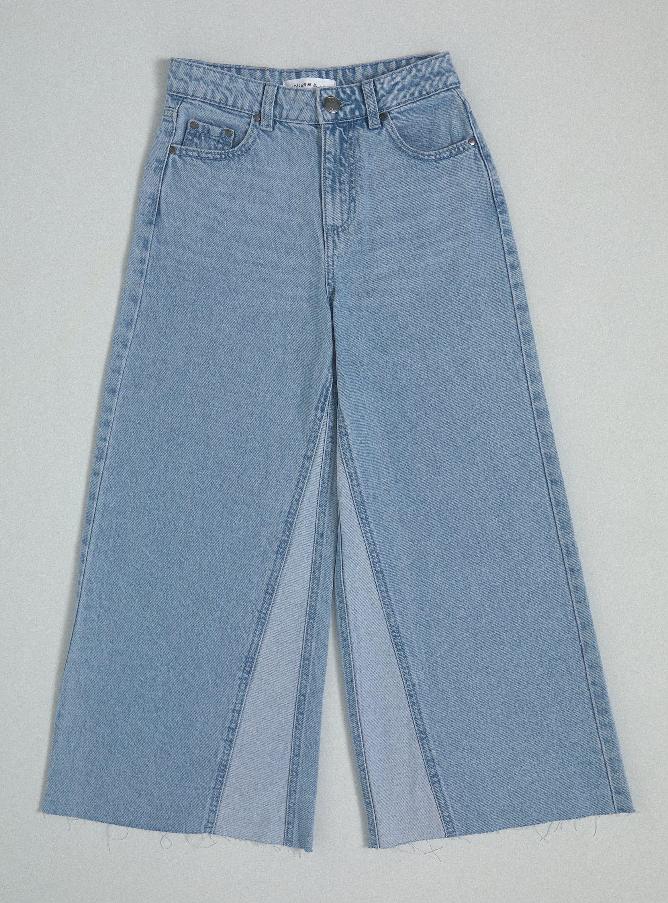 Jeans Bicolor con Lavado-0