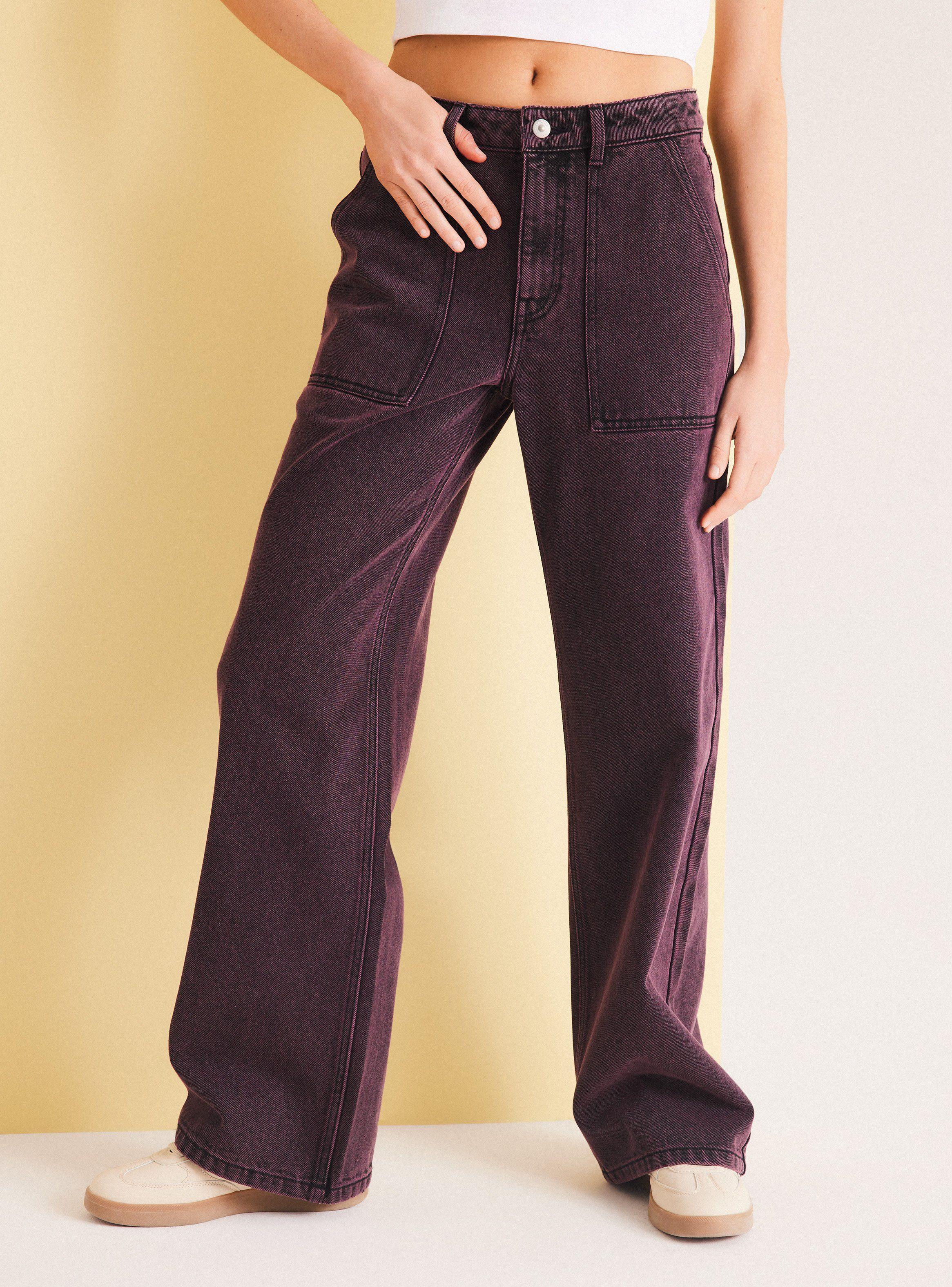 Jeans Color Sobre Teñido-0