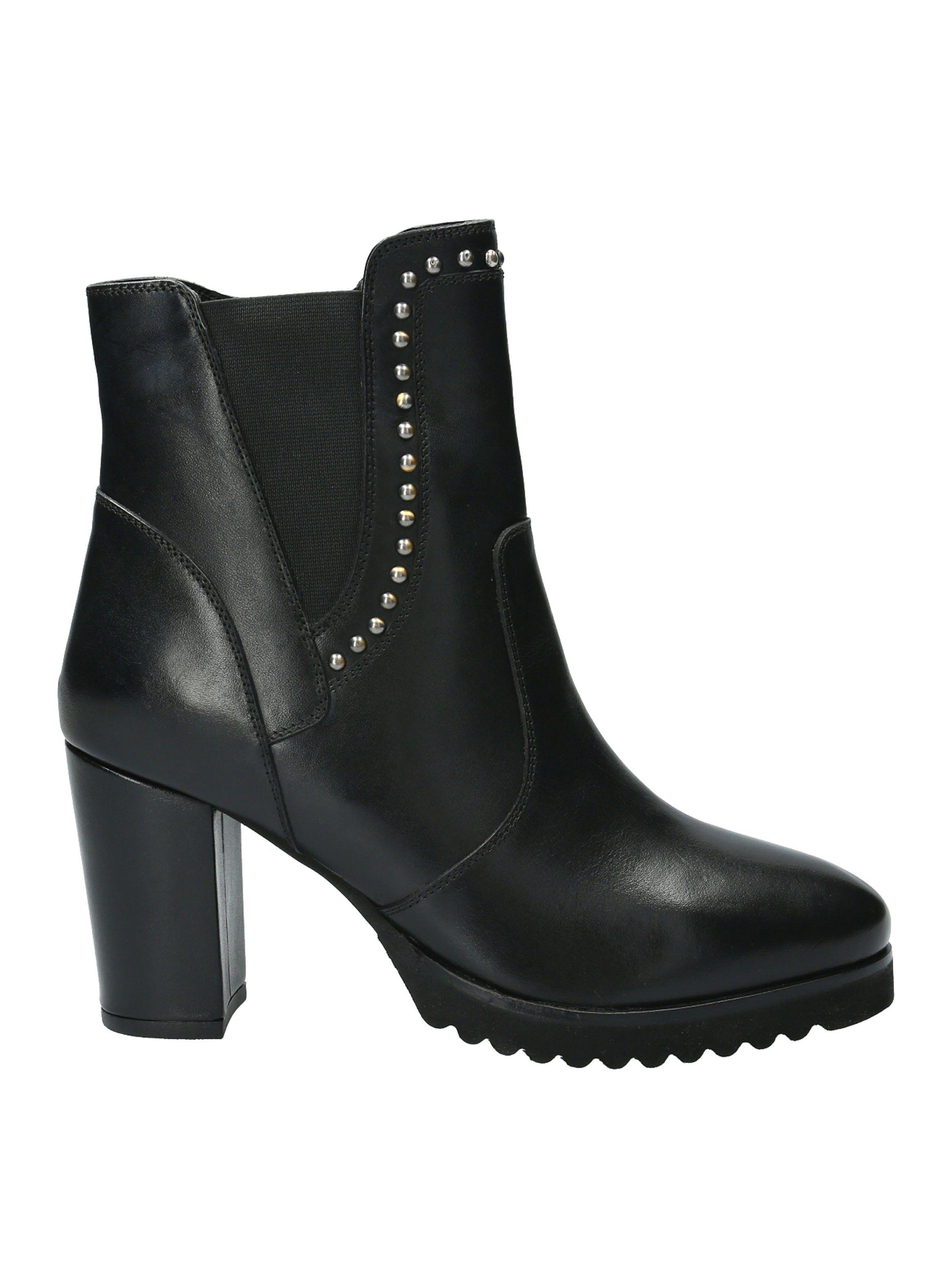 Botín Cuero Spell Ng Mujer-0