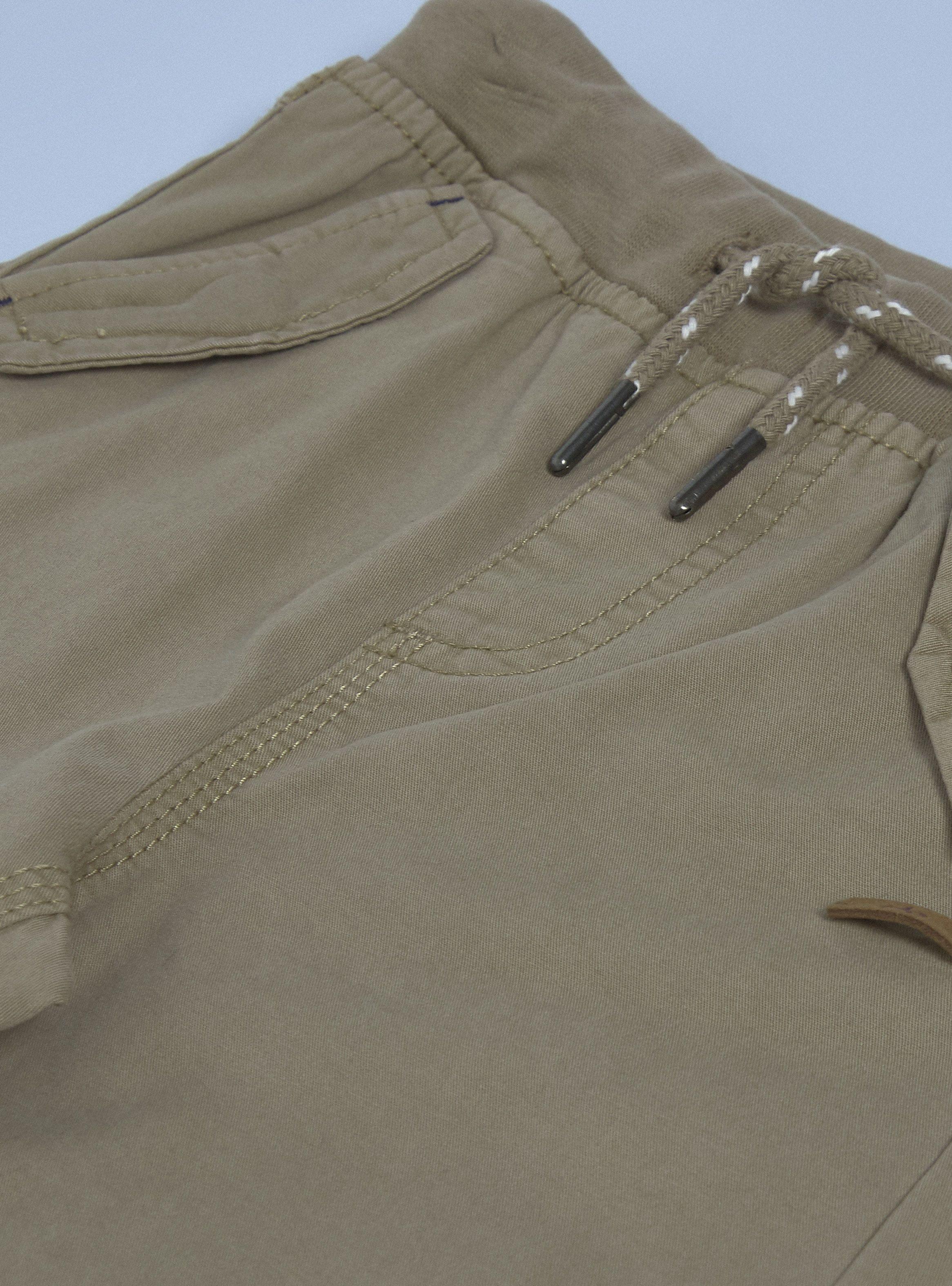 Pantalón Teñido en Prenda con Cintura de Rib-2