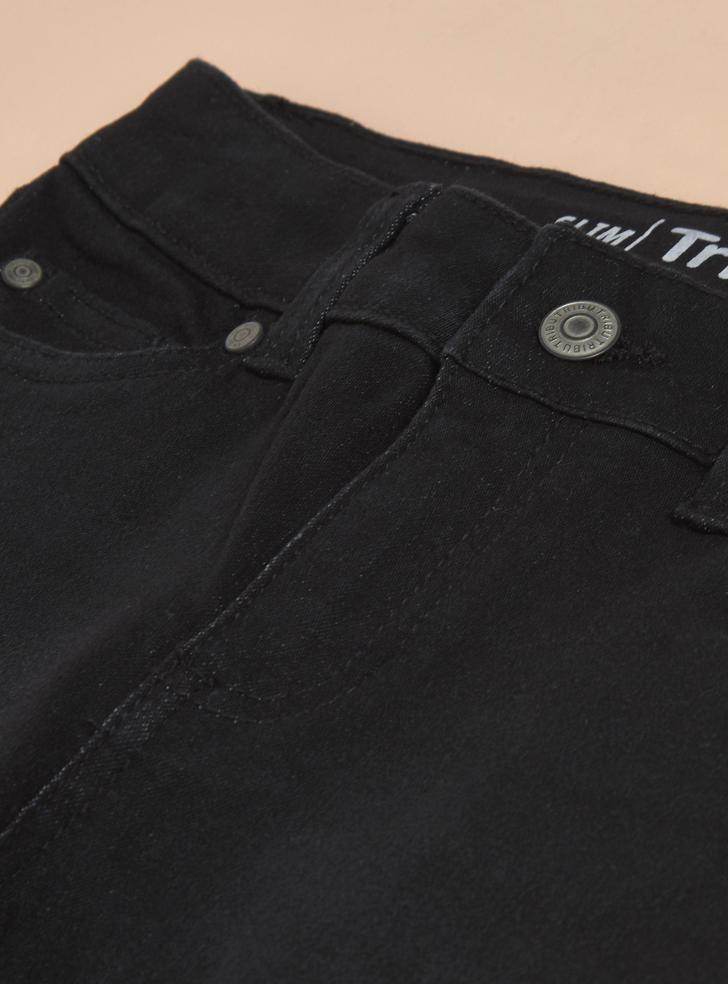 Jeans Estilo Básico Poliéster Reciclado-4