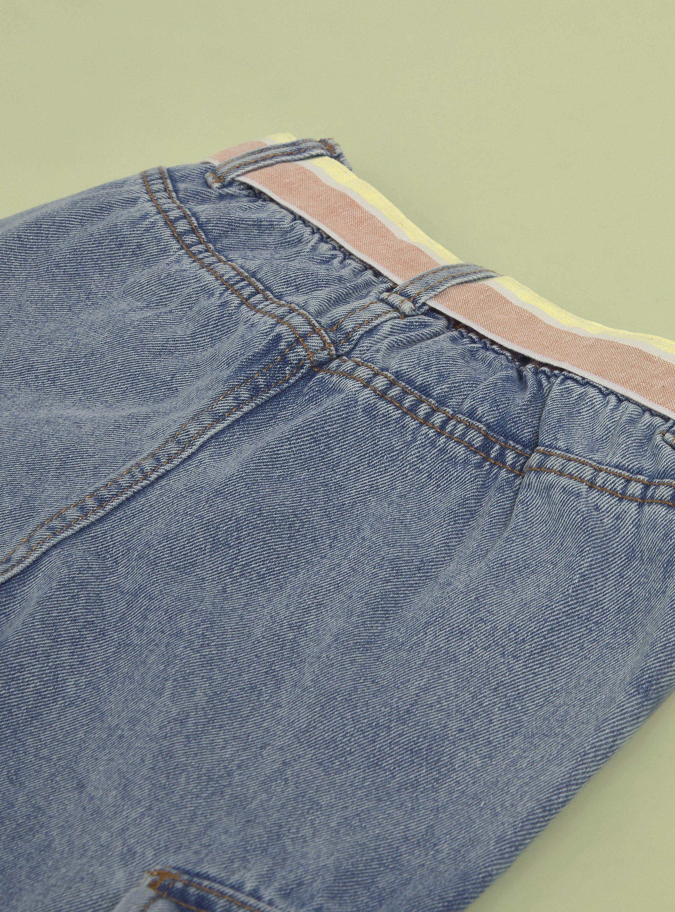 Jeans Modelo Bolsillos Cargo-4