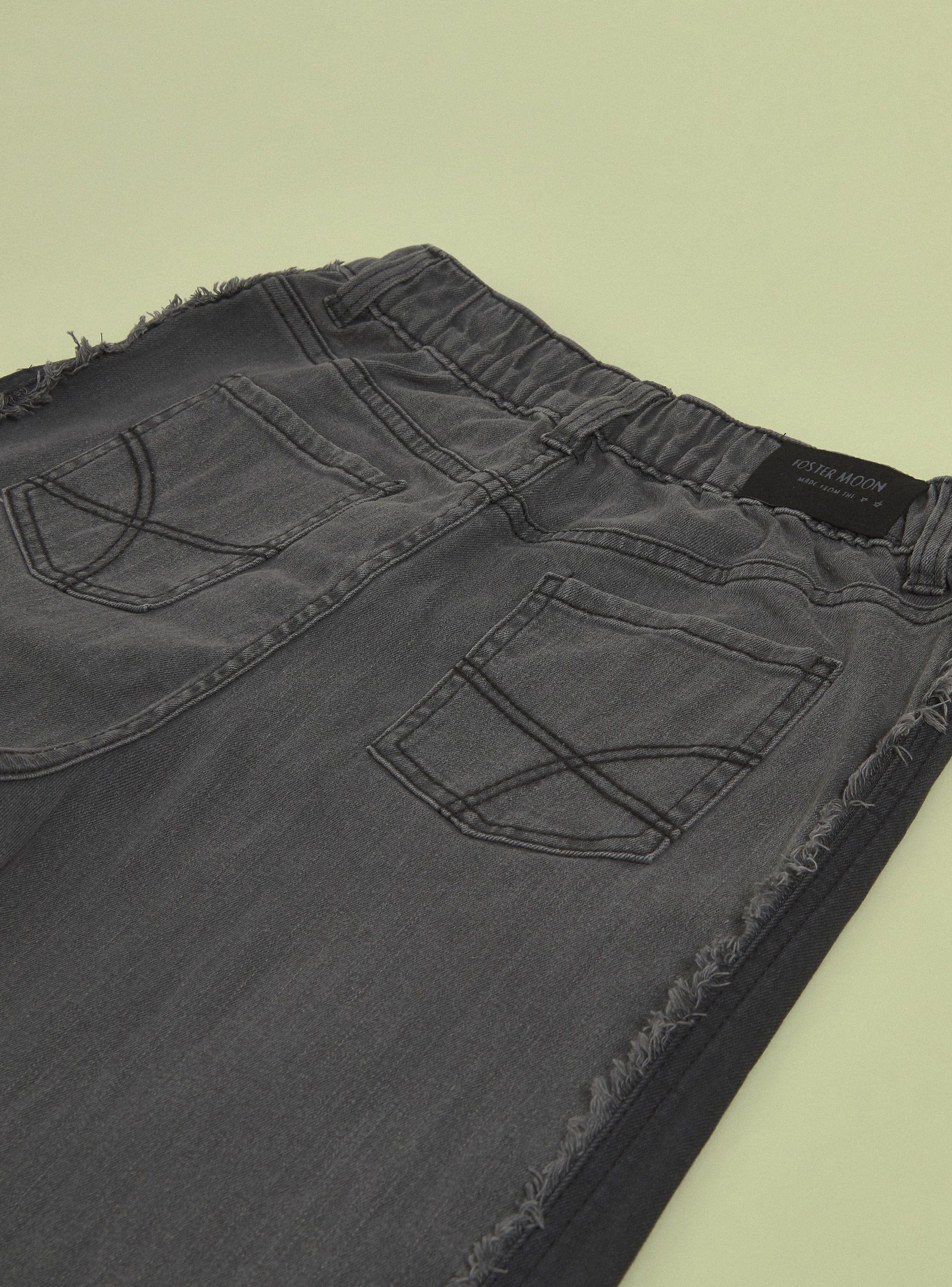 Jeans Wide Leg Bi Color-4