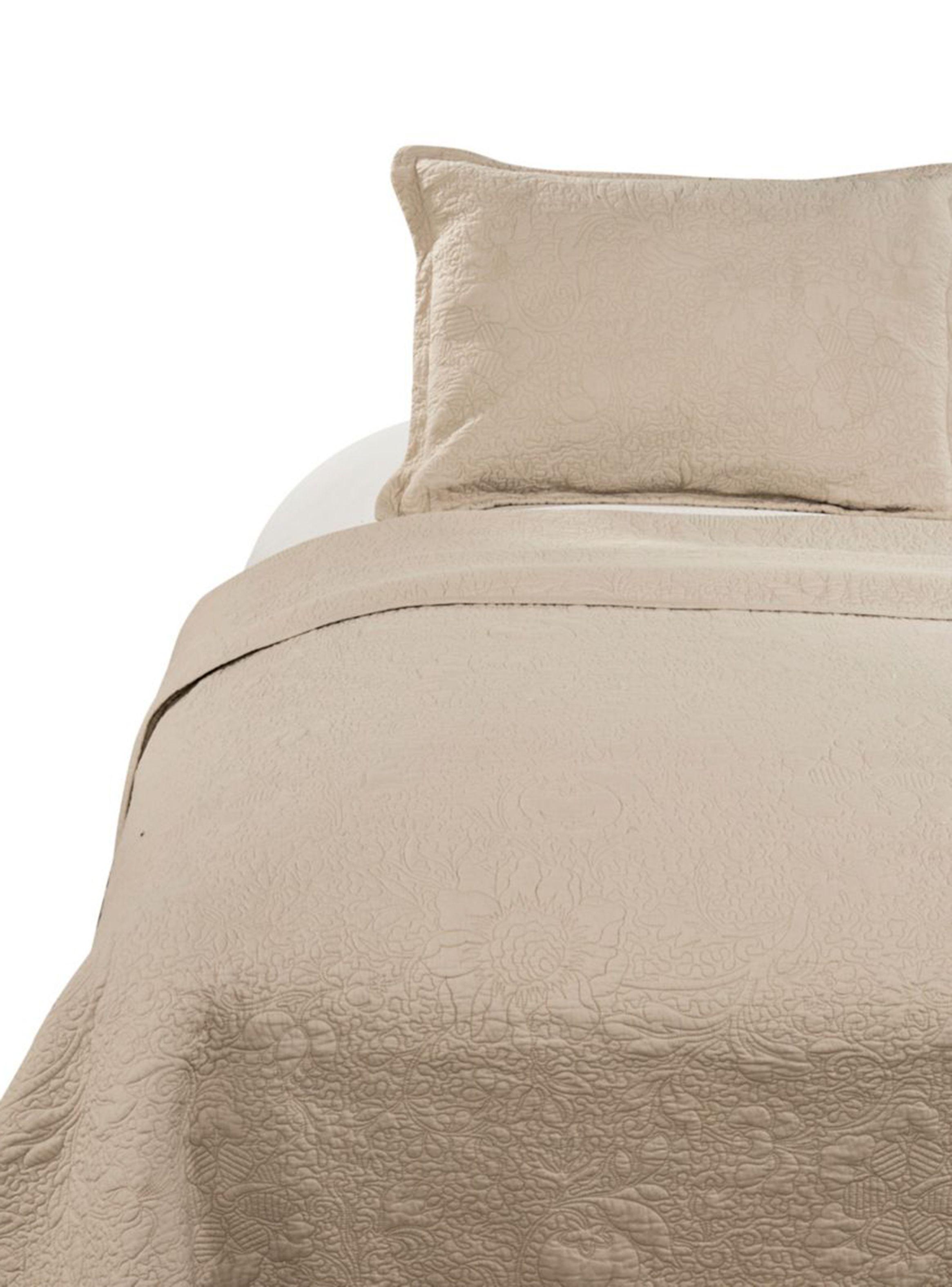 Quilt 1.5 Plazas Beige-0