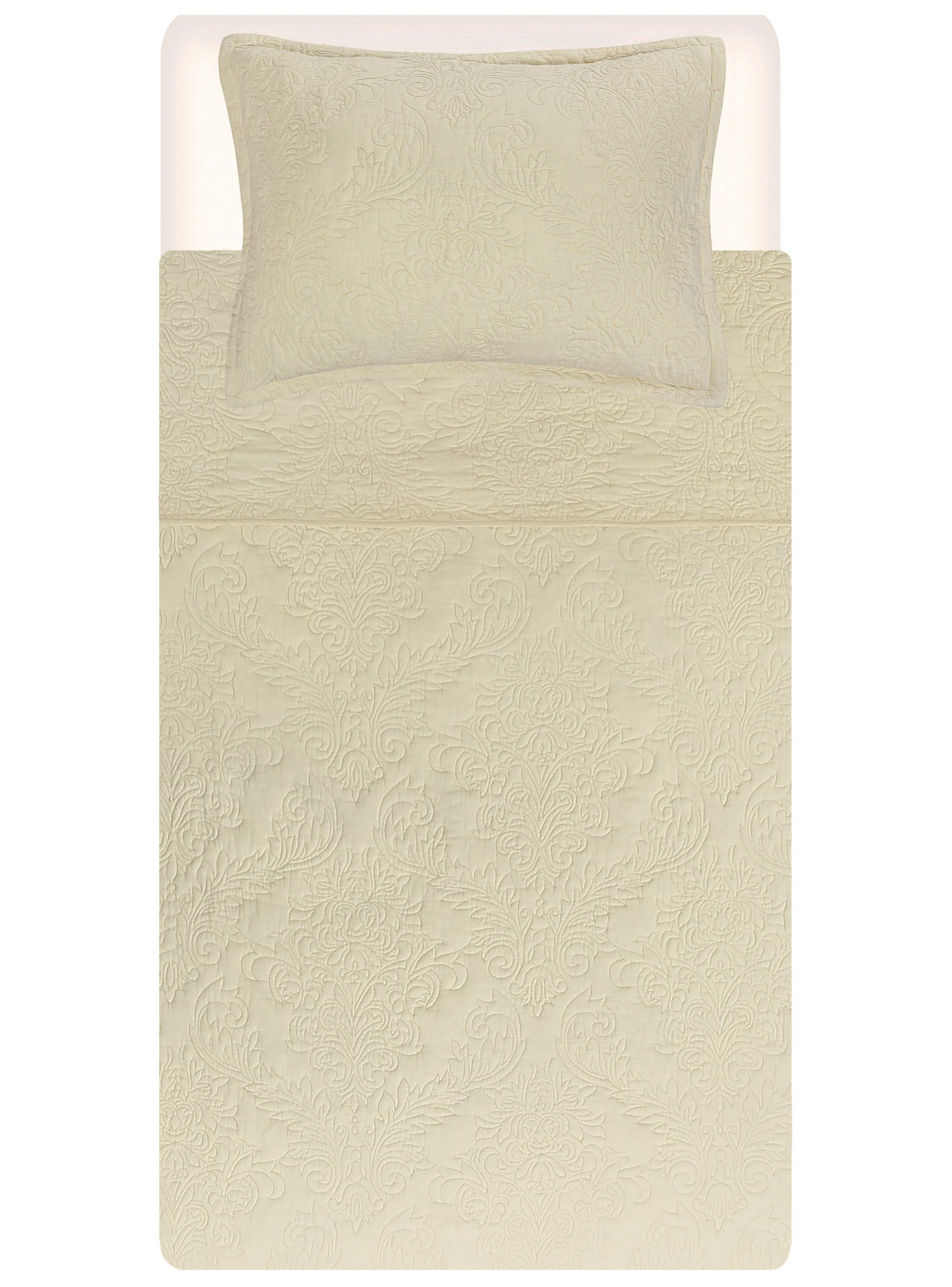 Quilt 1.5 Plazas Beige-3