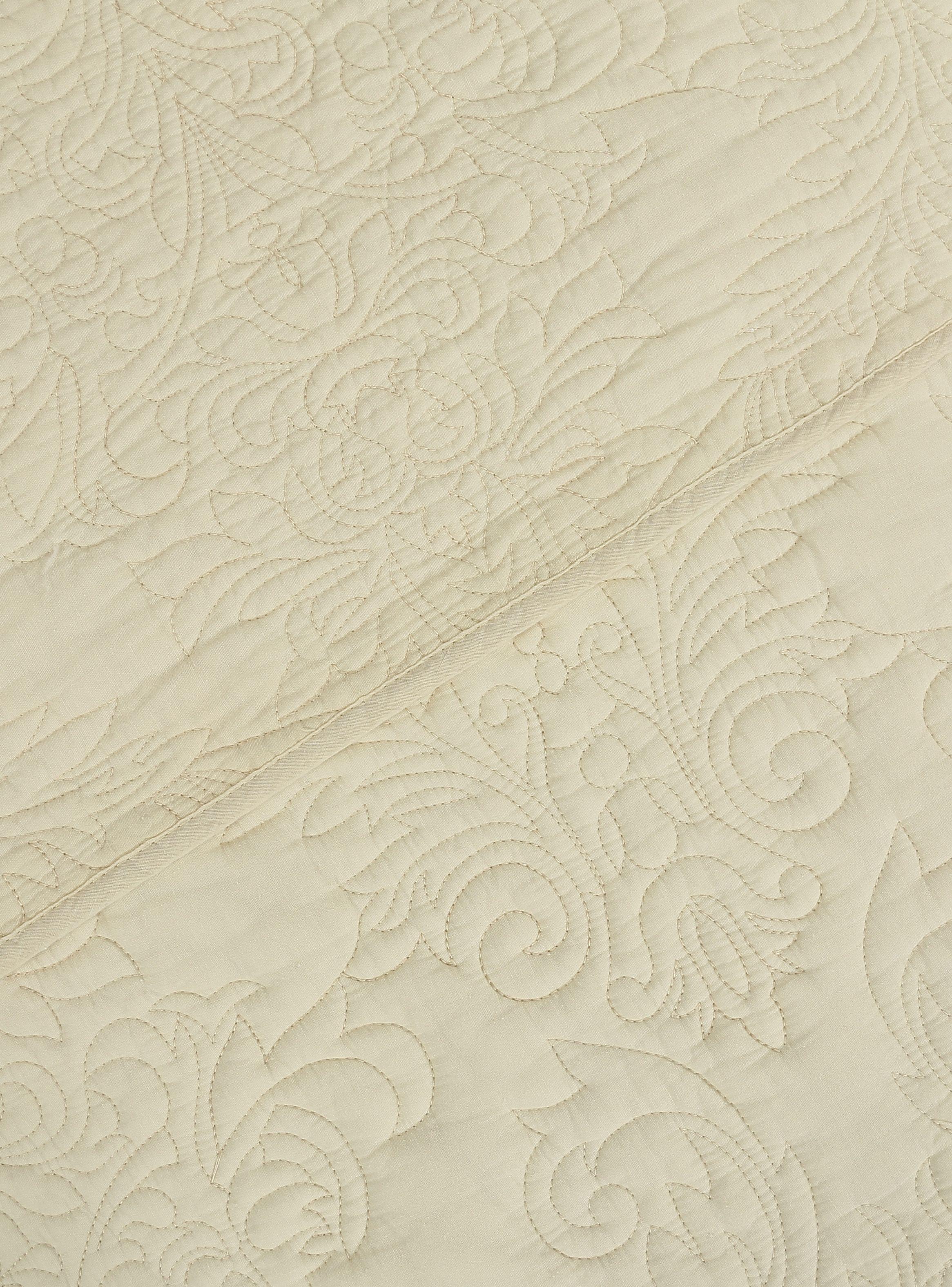 Quilt King Unicolor Beige-1