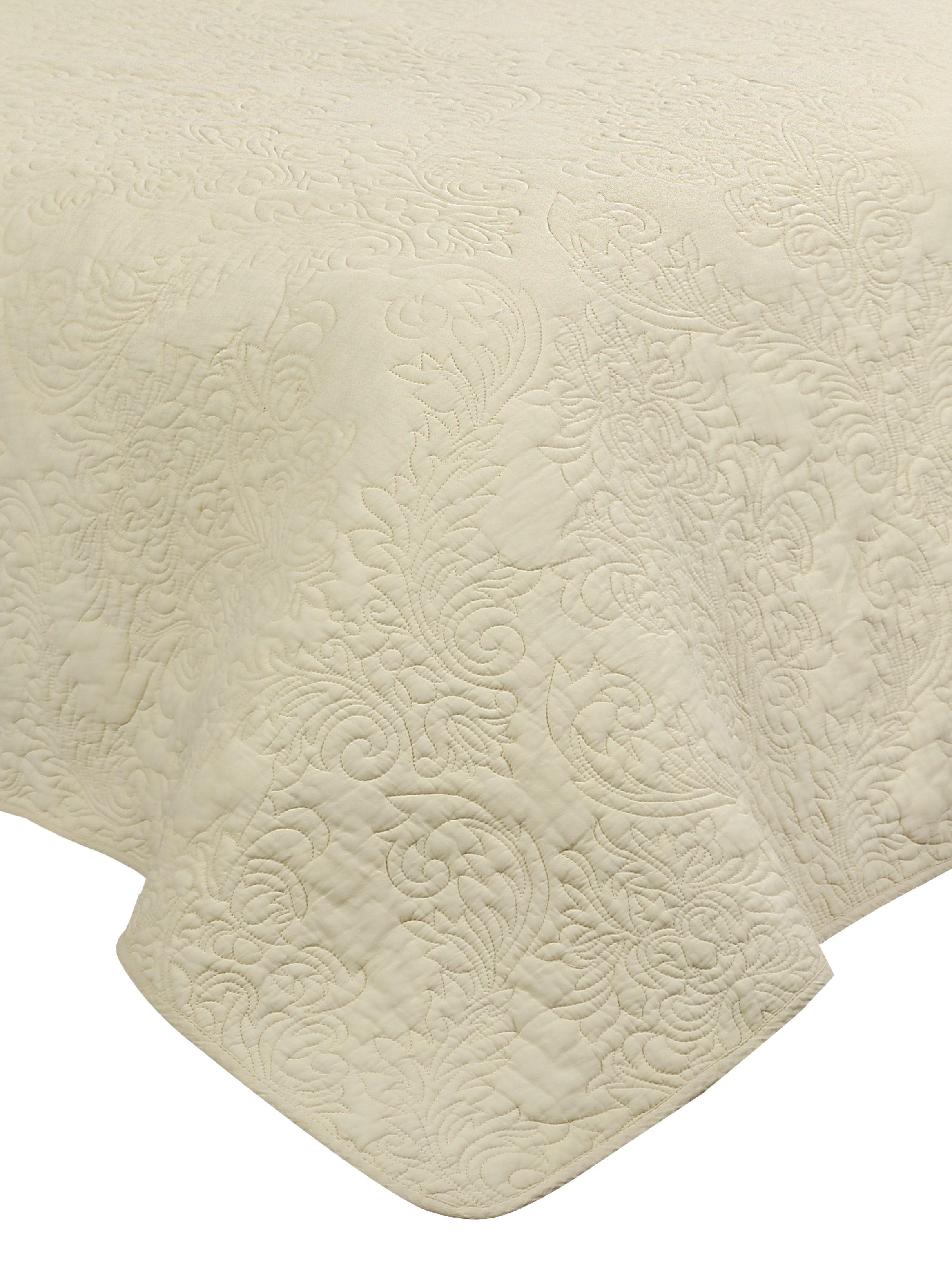 Quilt King Unicolor Beige-2