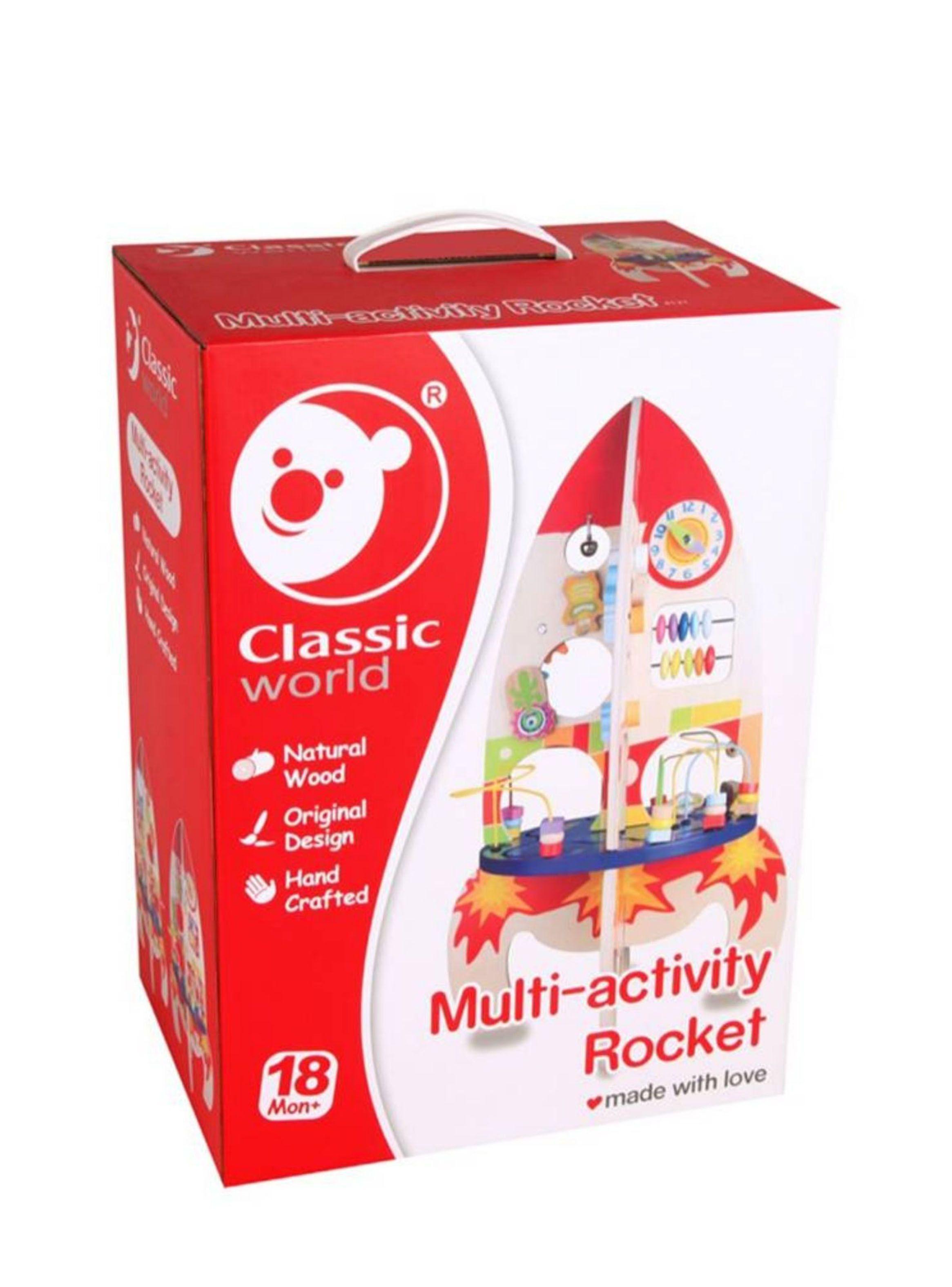 Cohete Multi Actividades Classic Alex Toys-0