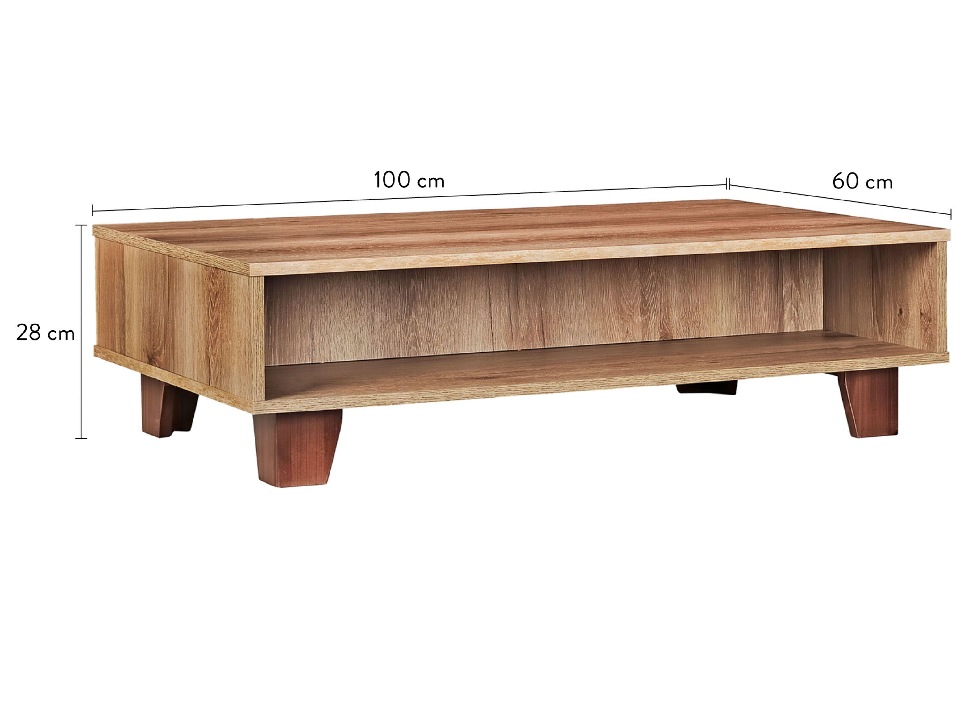 Mesa De Centro Moscú 100x60x30 cm CIC-1