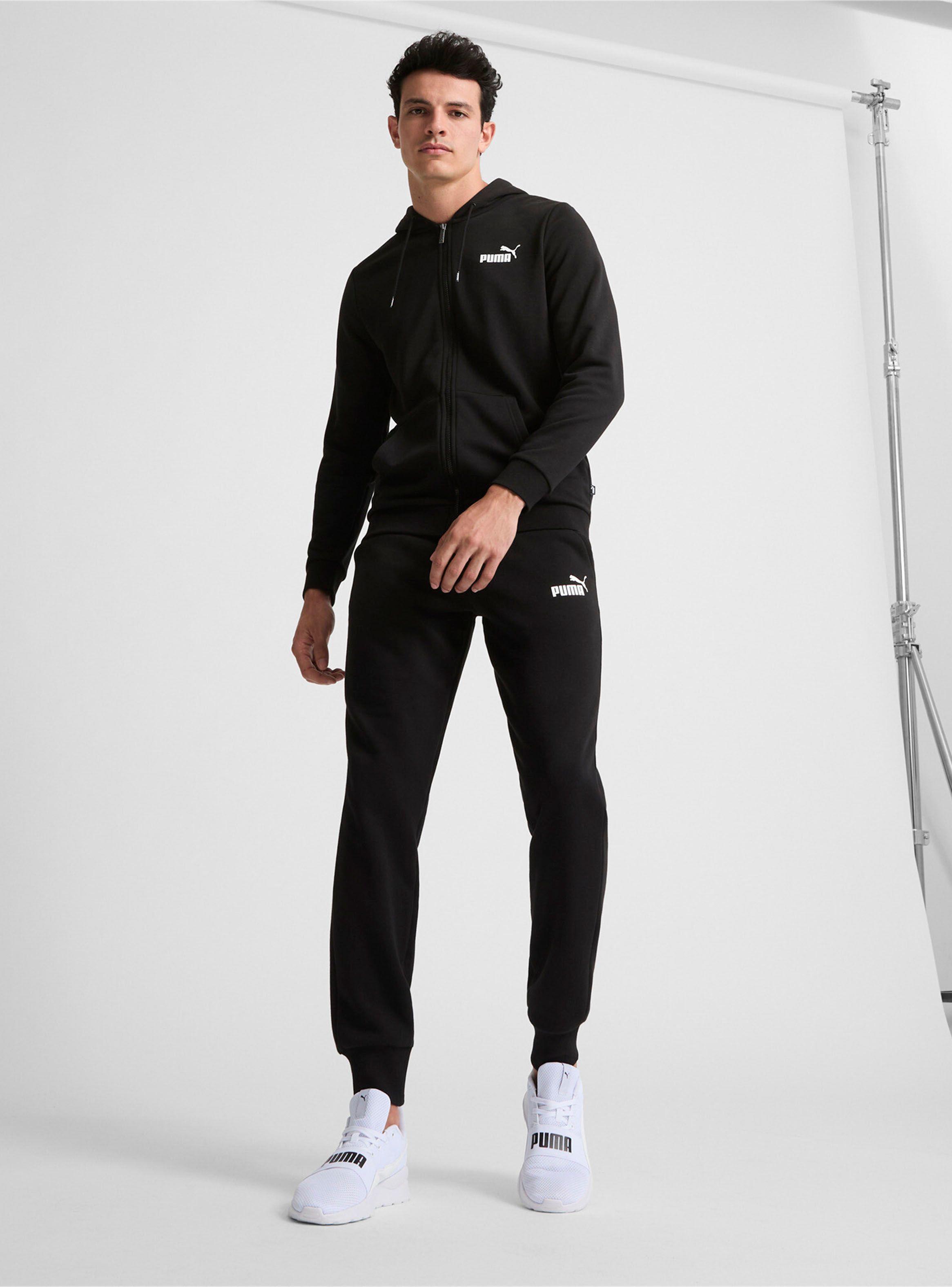 Pantalón ESS Logo FL cl Negro Hombre-5