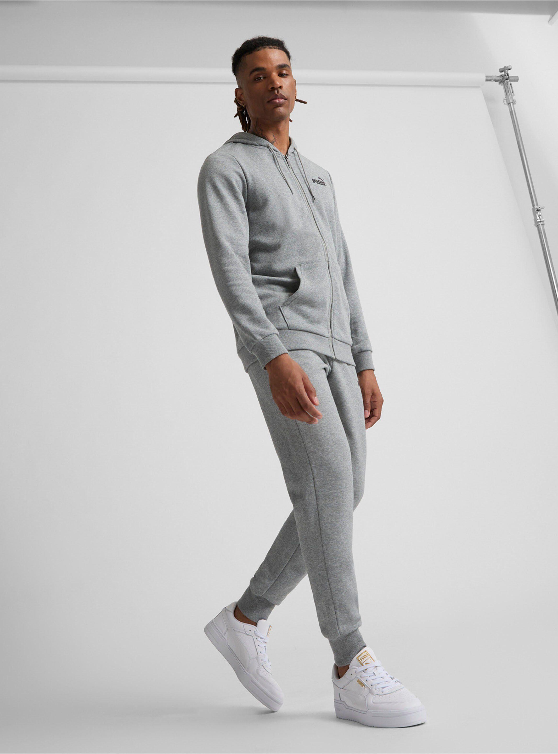 Pantalón ESS Logo FL cl Gris Hombre-5