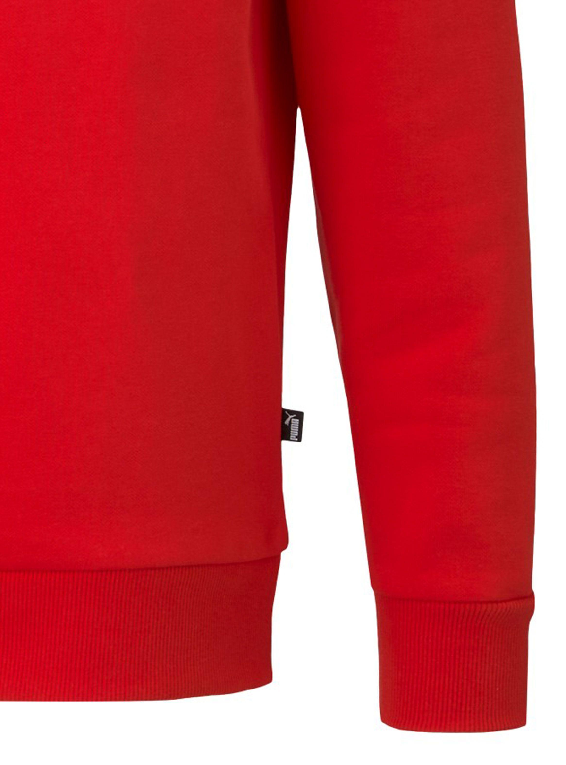 Polerón Puma Ess+ 2 Col Big Logo Crew Fl Rojo Hombre-2