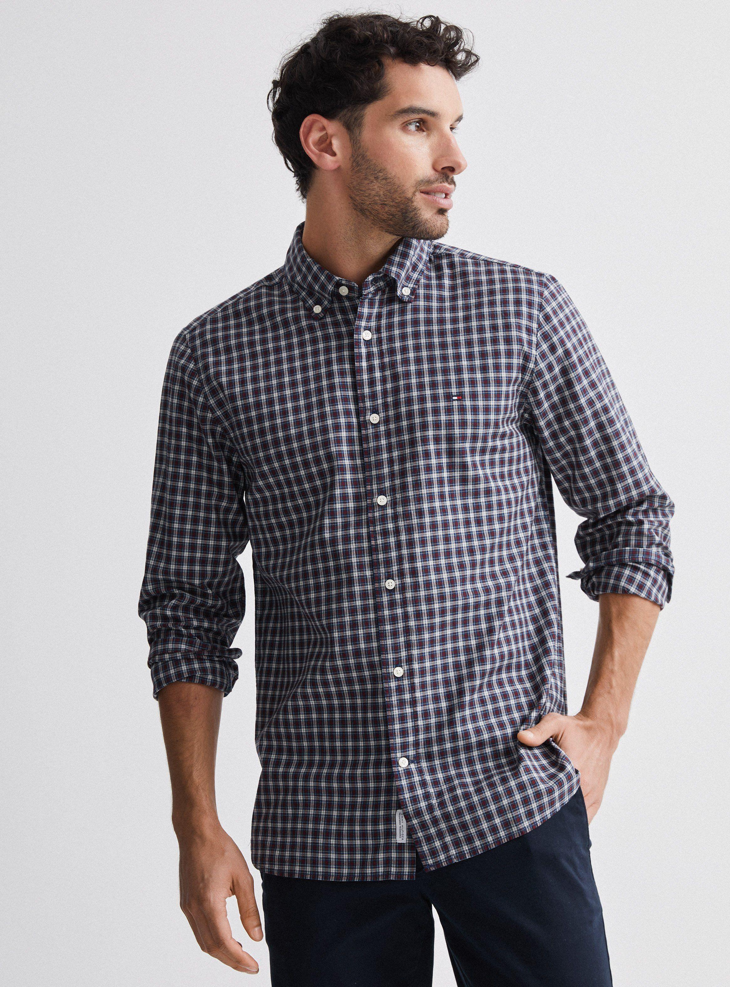 Camisa Ml Regular Fit Geométrico-0