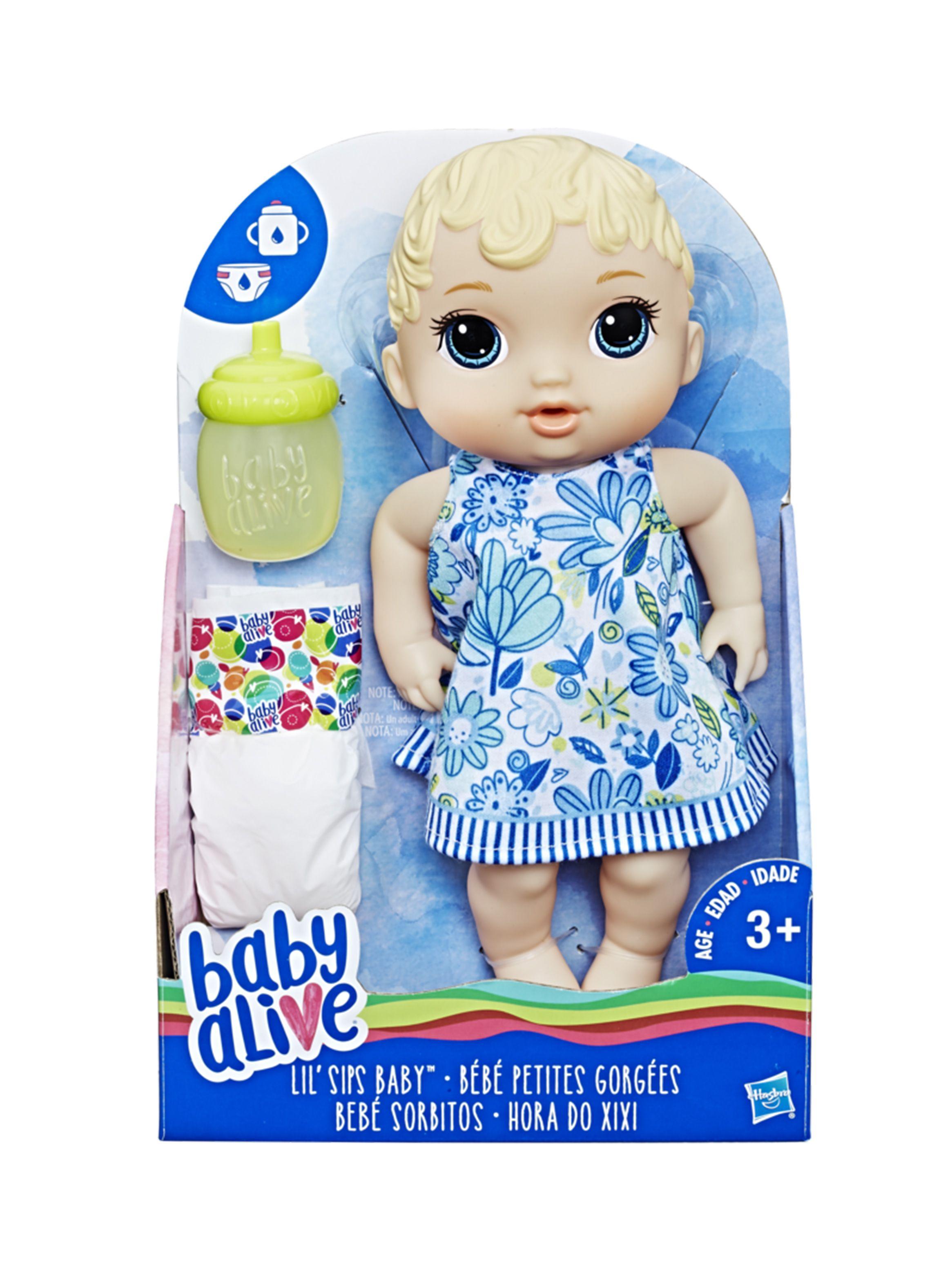 SKU SURTIDO Muñeca Baby Alive Lil Sips Baby Blonde-0