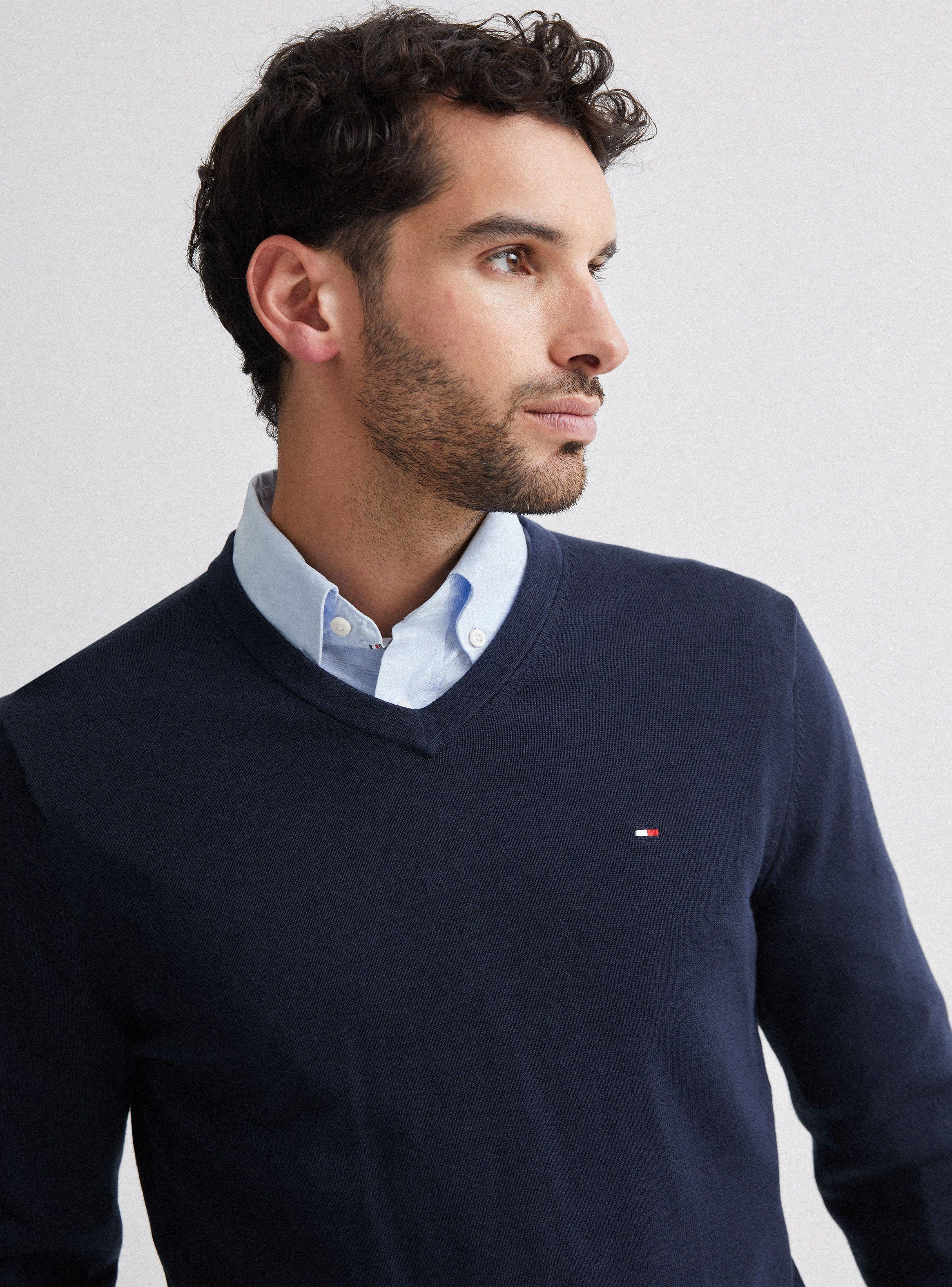 Sweater Regular Fit Cuello V-2