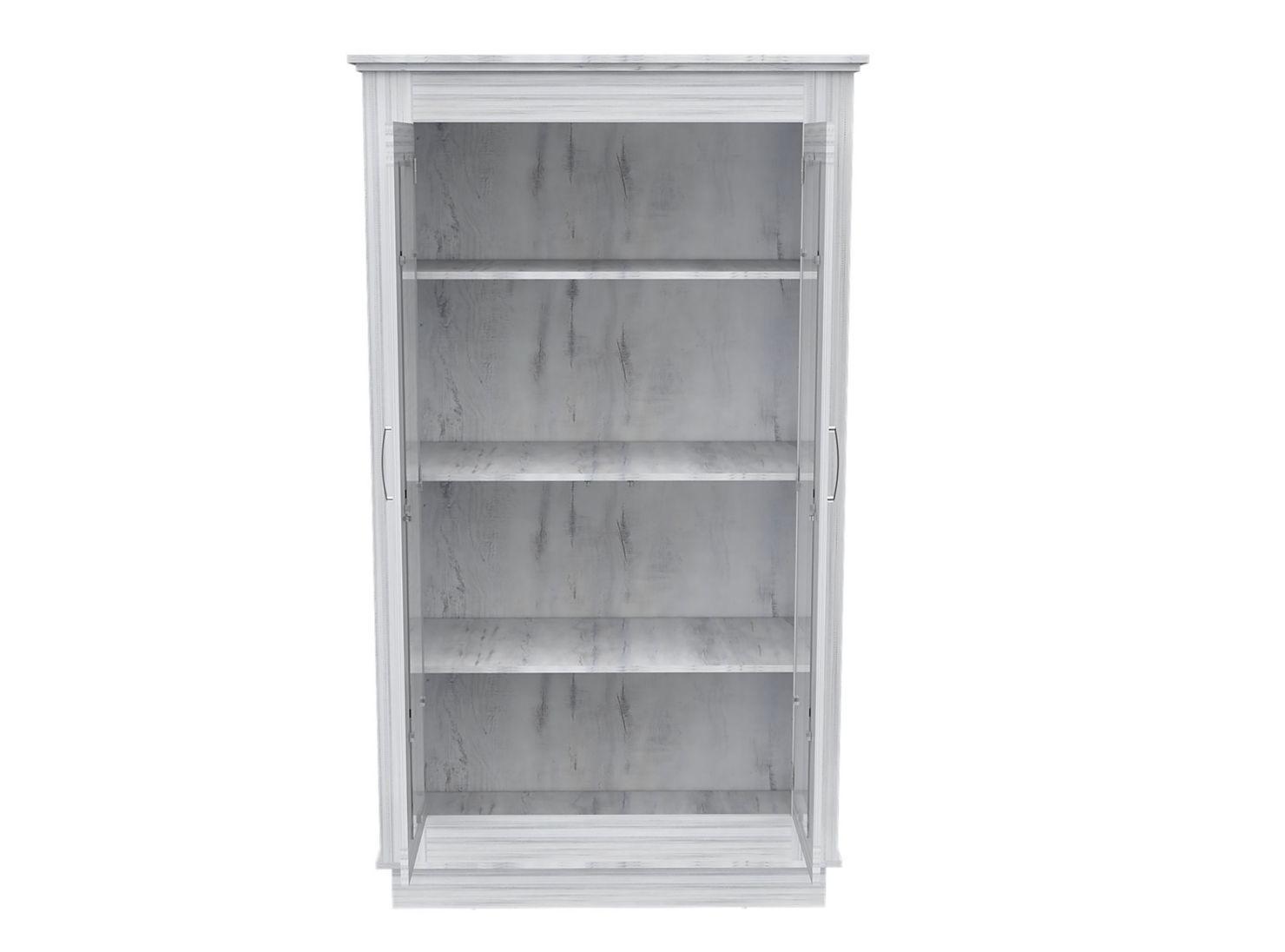 Vitrina Alcamo White Chic 2 Puertas TuHome-3