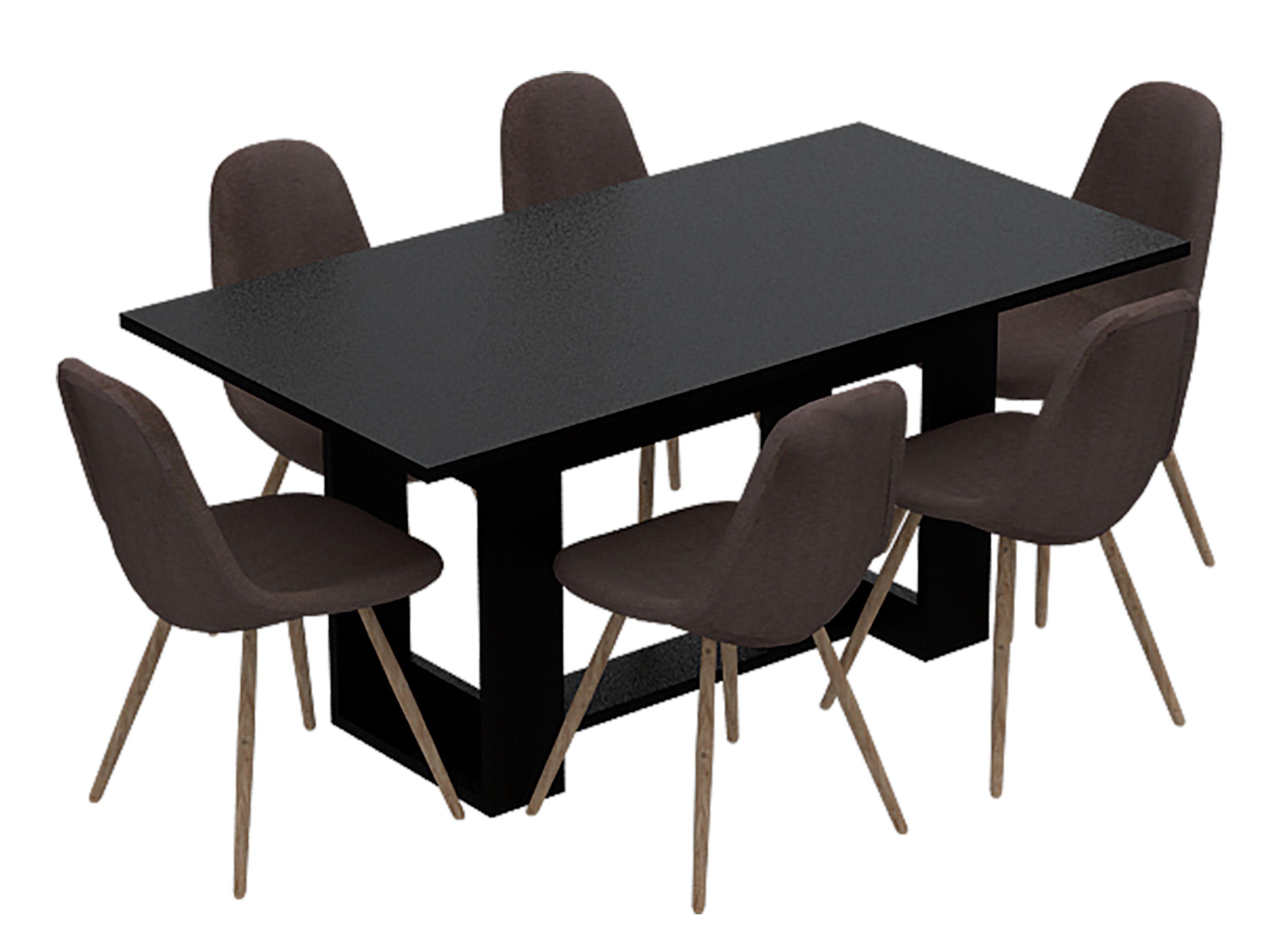 Mesa de Comedor Volterra 6 Personas TuHome-5