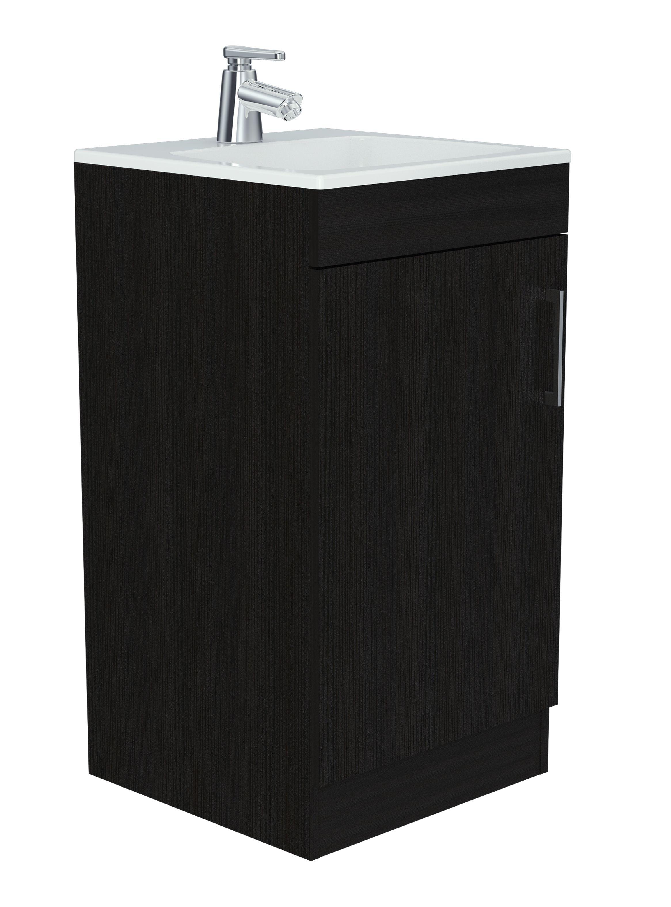 Mueble Lavamanos Madrid 1 Puerta Wengue-2