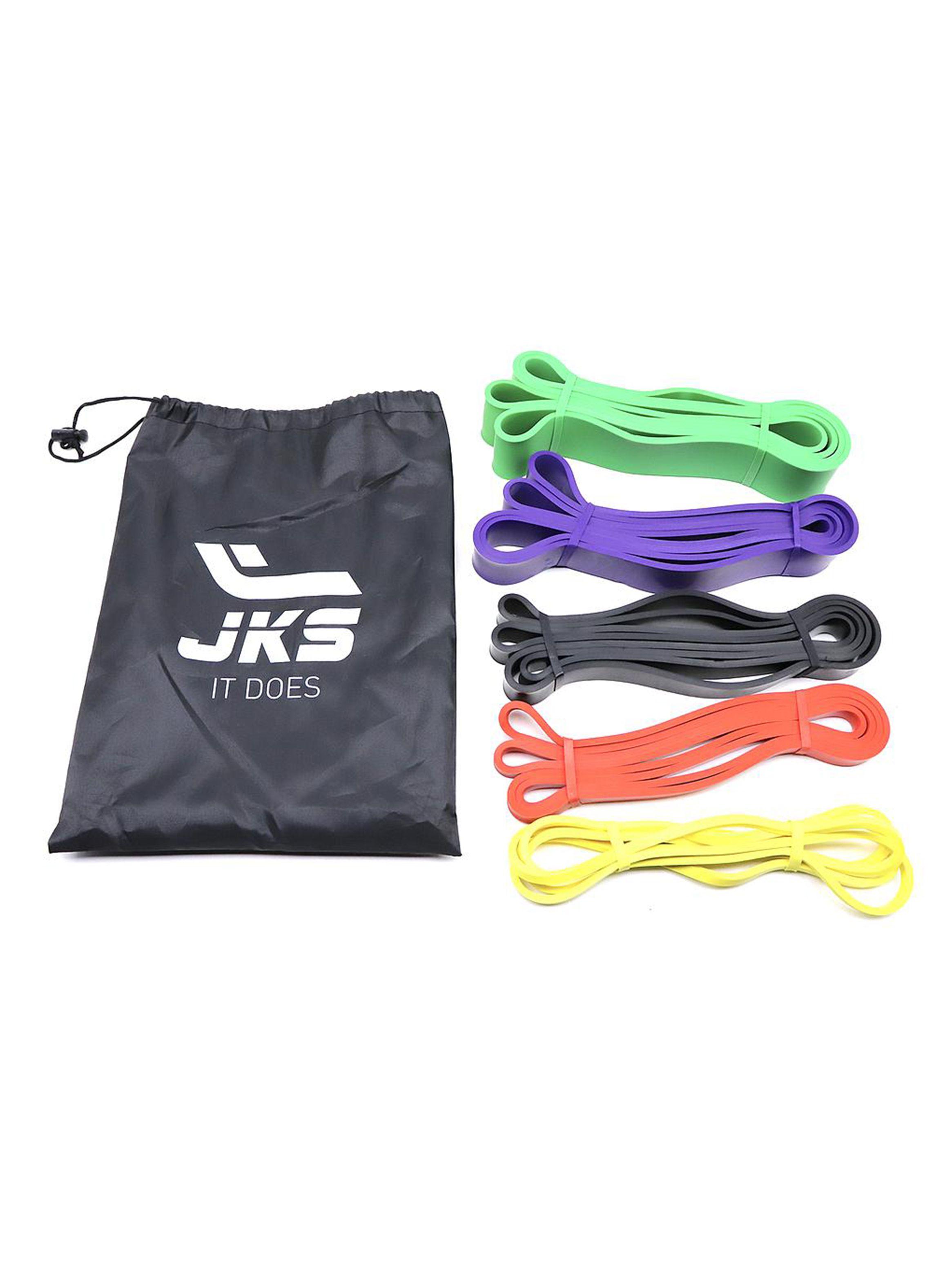 Set JKS Banda de Resistencia Crossfit 5 Niveles-0