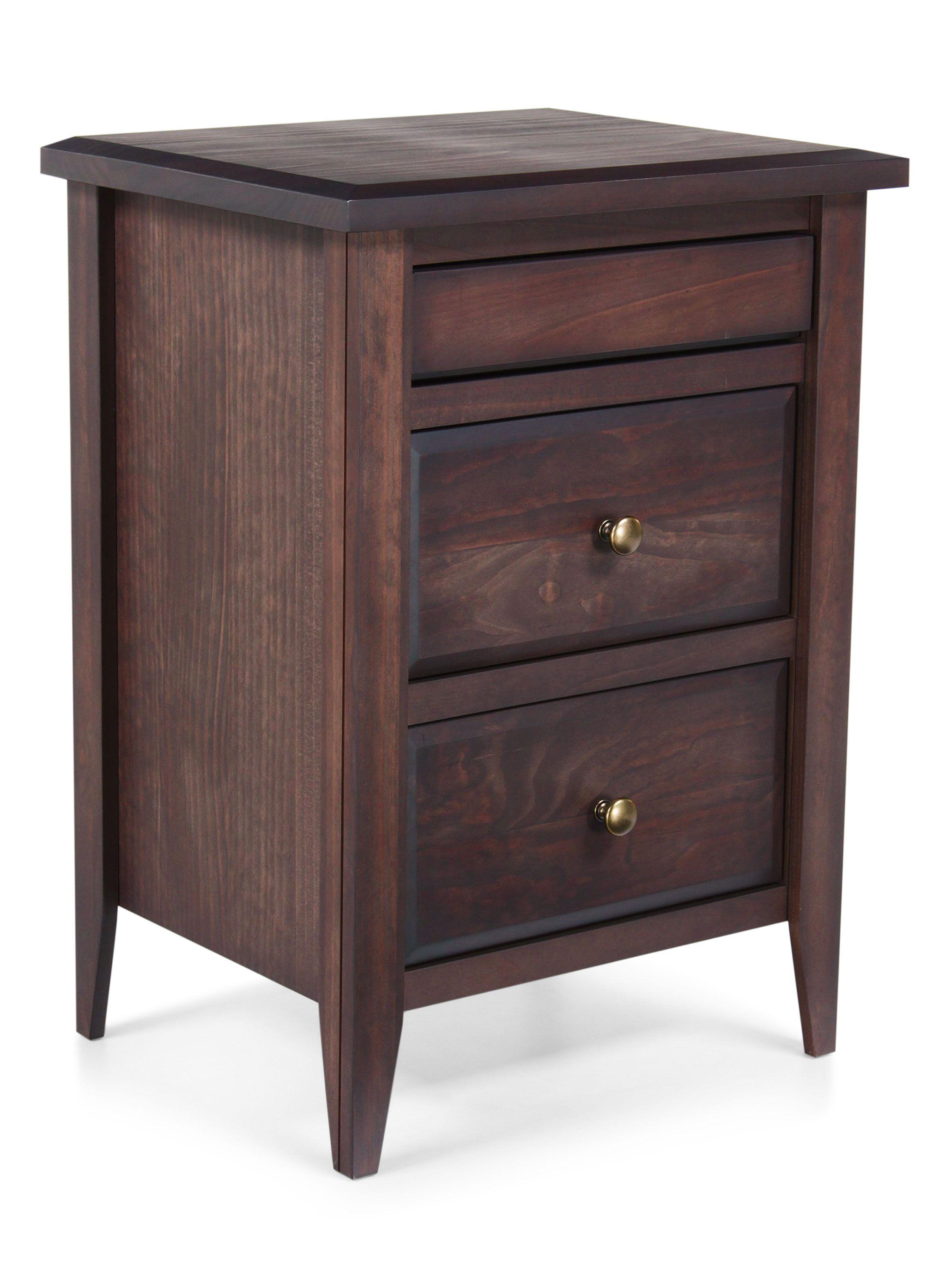 Set Muebles Respaldo King + Velador Brera Marrón-3
