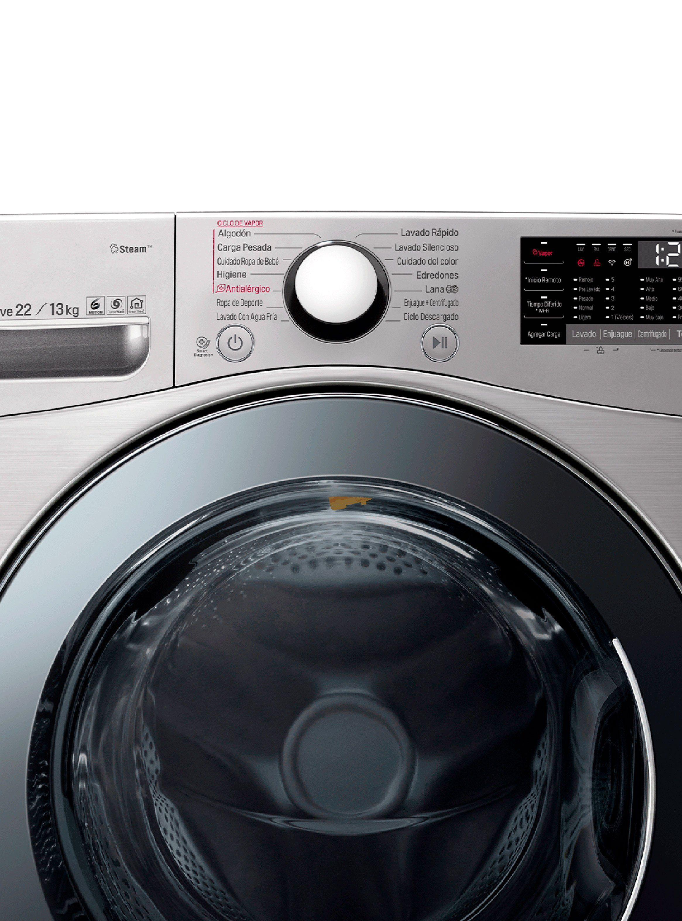 Lavadora-Secadora Carga Frontal 22/13 Kg WD22VV2S6 Steam-6
