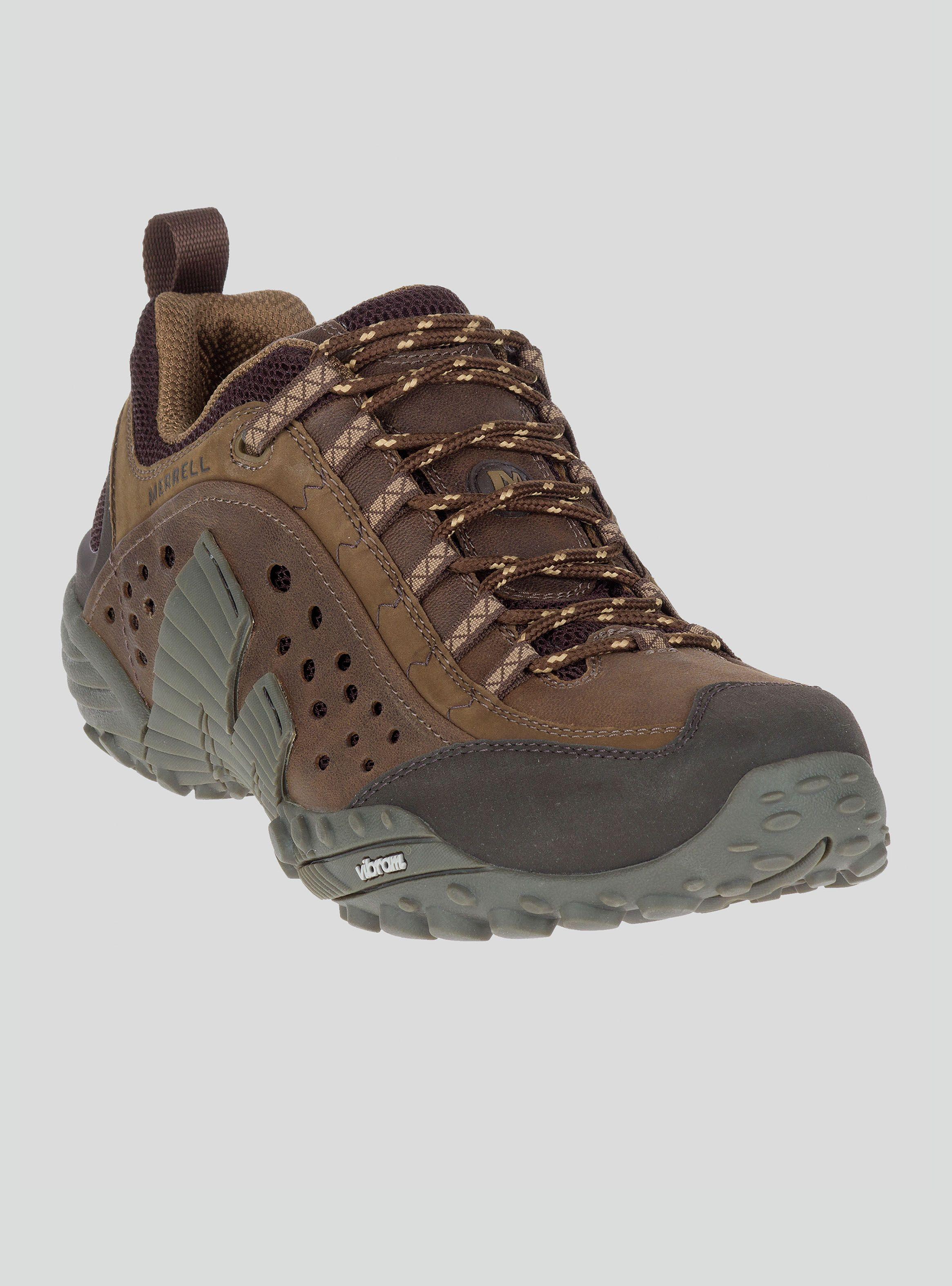 Zapatilla Outdoor Merrell Intercept Cuero Hombre-0