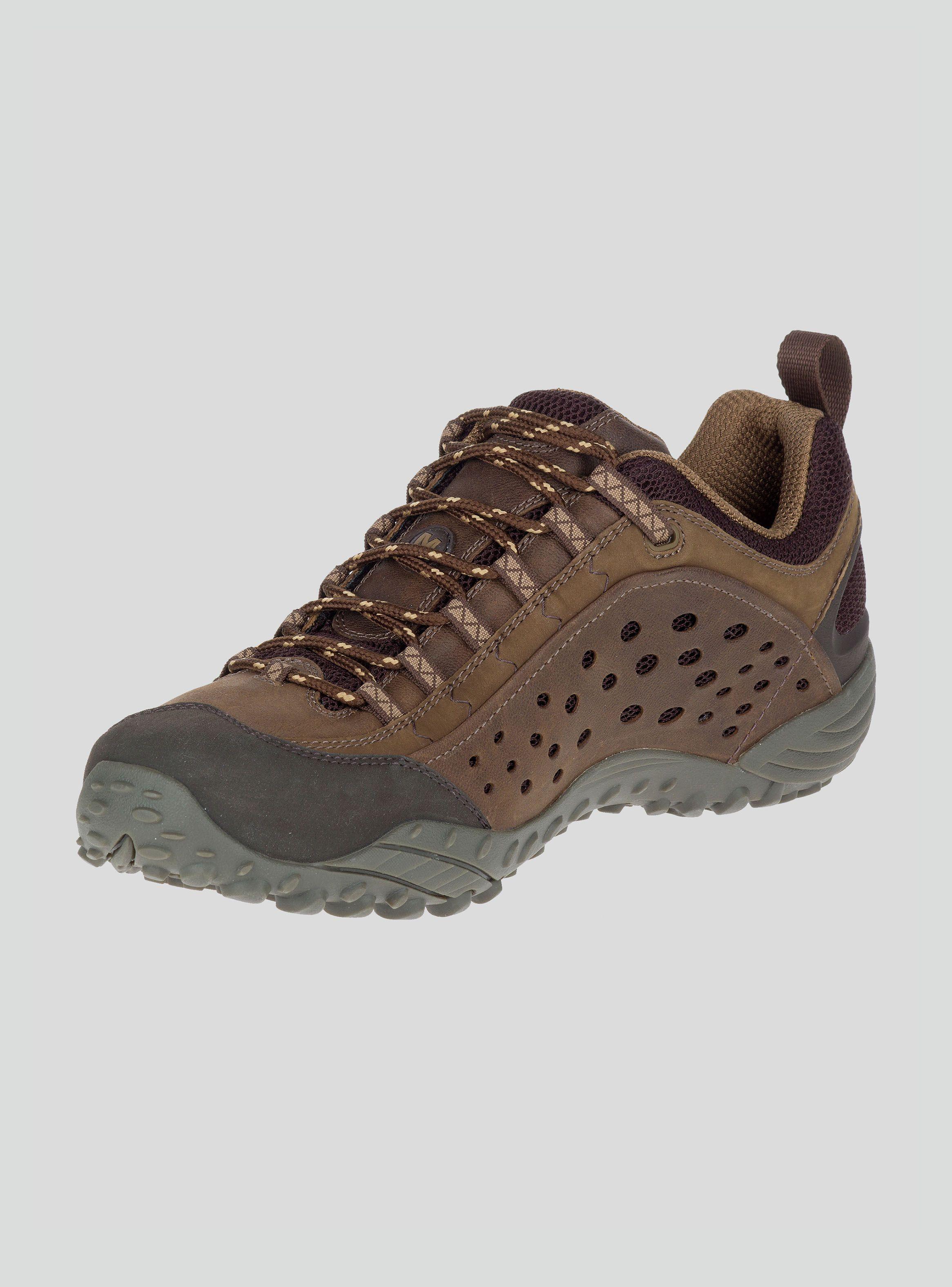 Zapatilla Outdoor Merrell Intercept Cuero Hombre-1