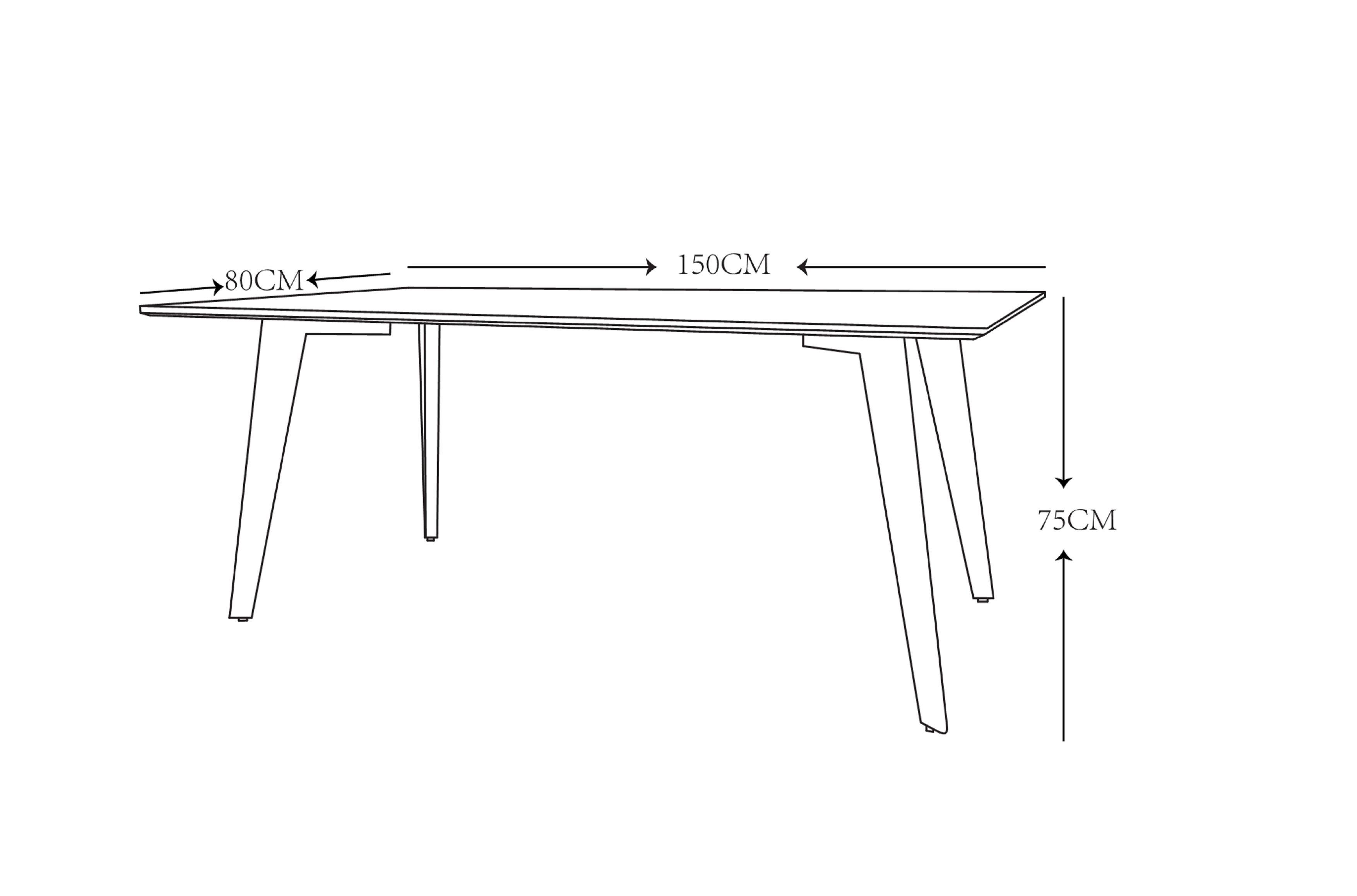 Juego de Comedor Frankfurt + 4 Sillas Attimo Attimo-2