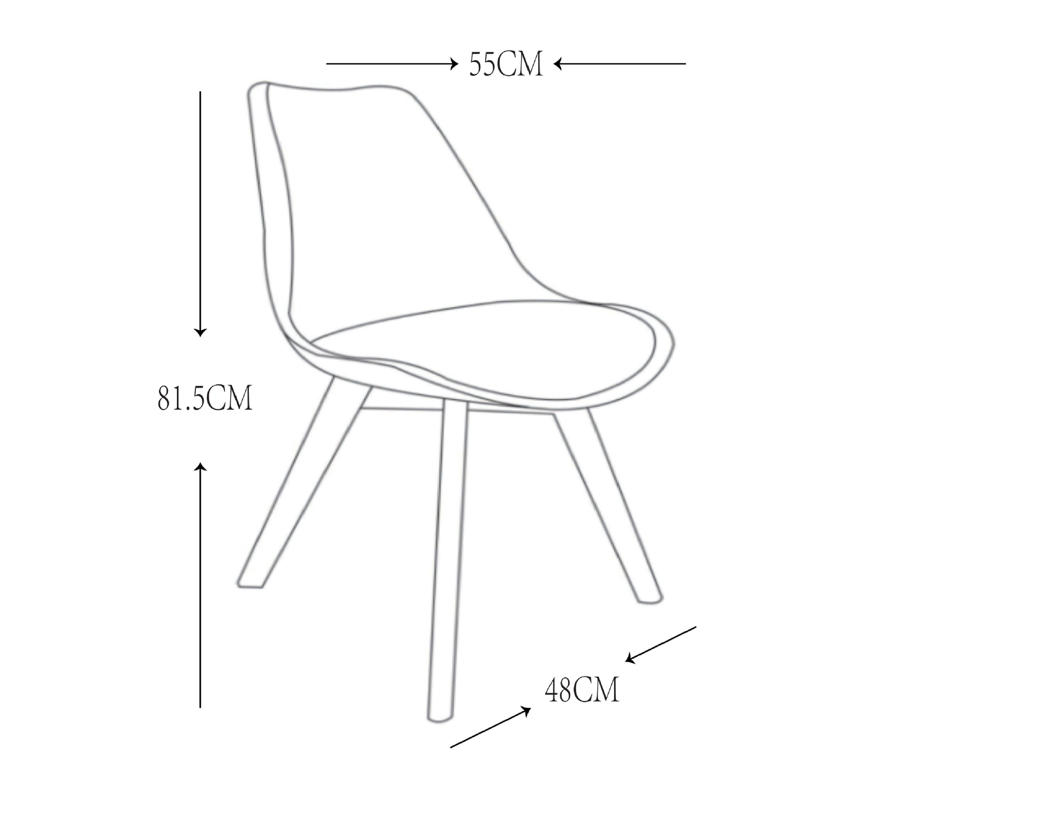 Juego de Comedor Frankfurt + 4 Sillas Attimo Attimo-3
