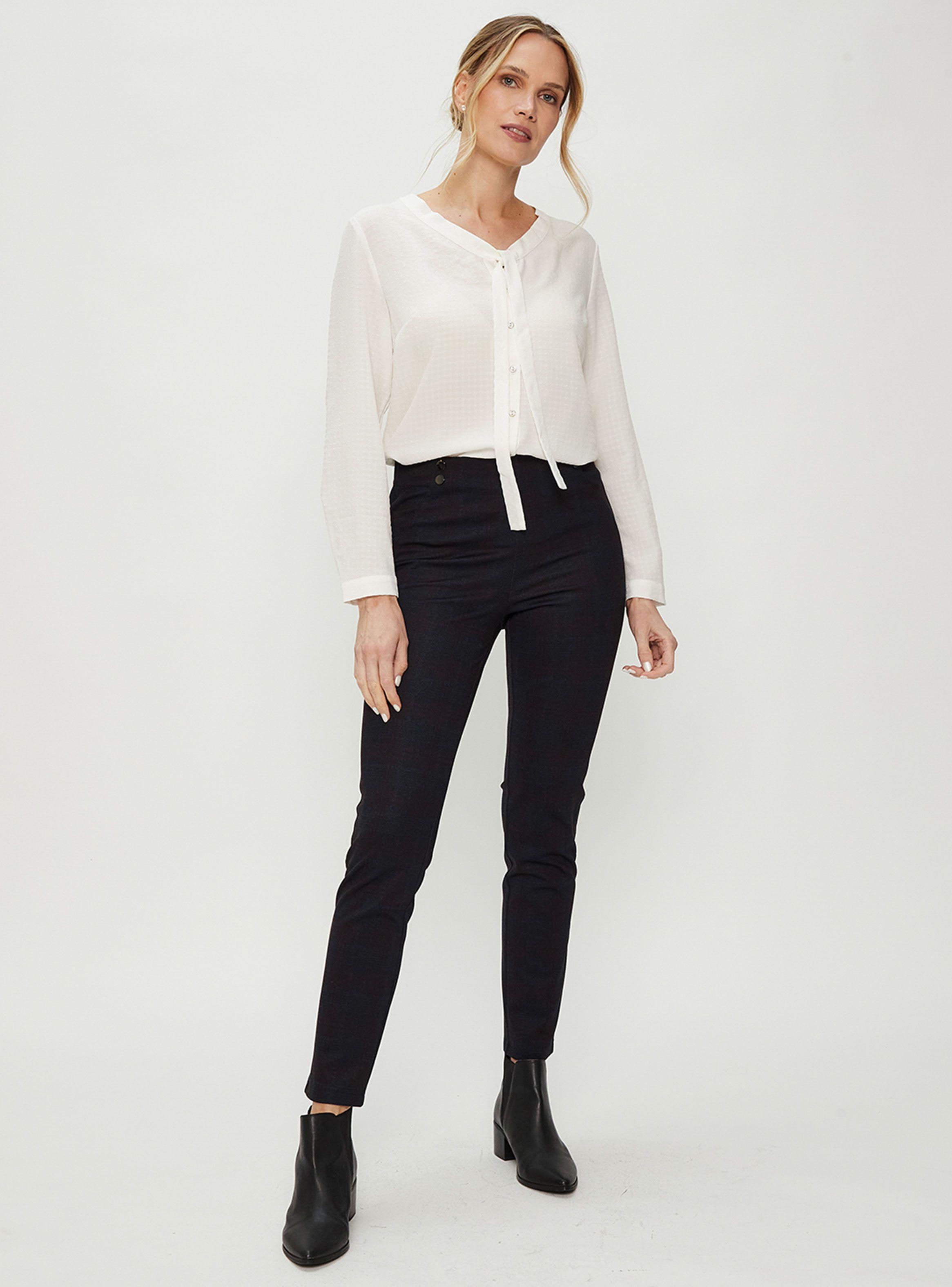 Blusa Con Lazo En Escote Nailon-3