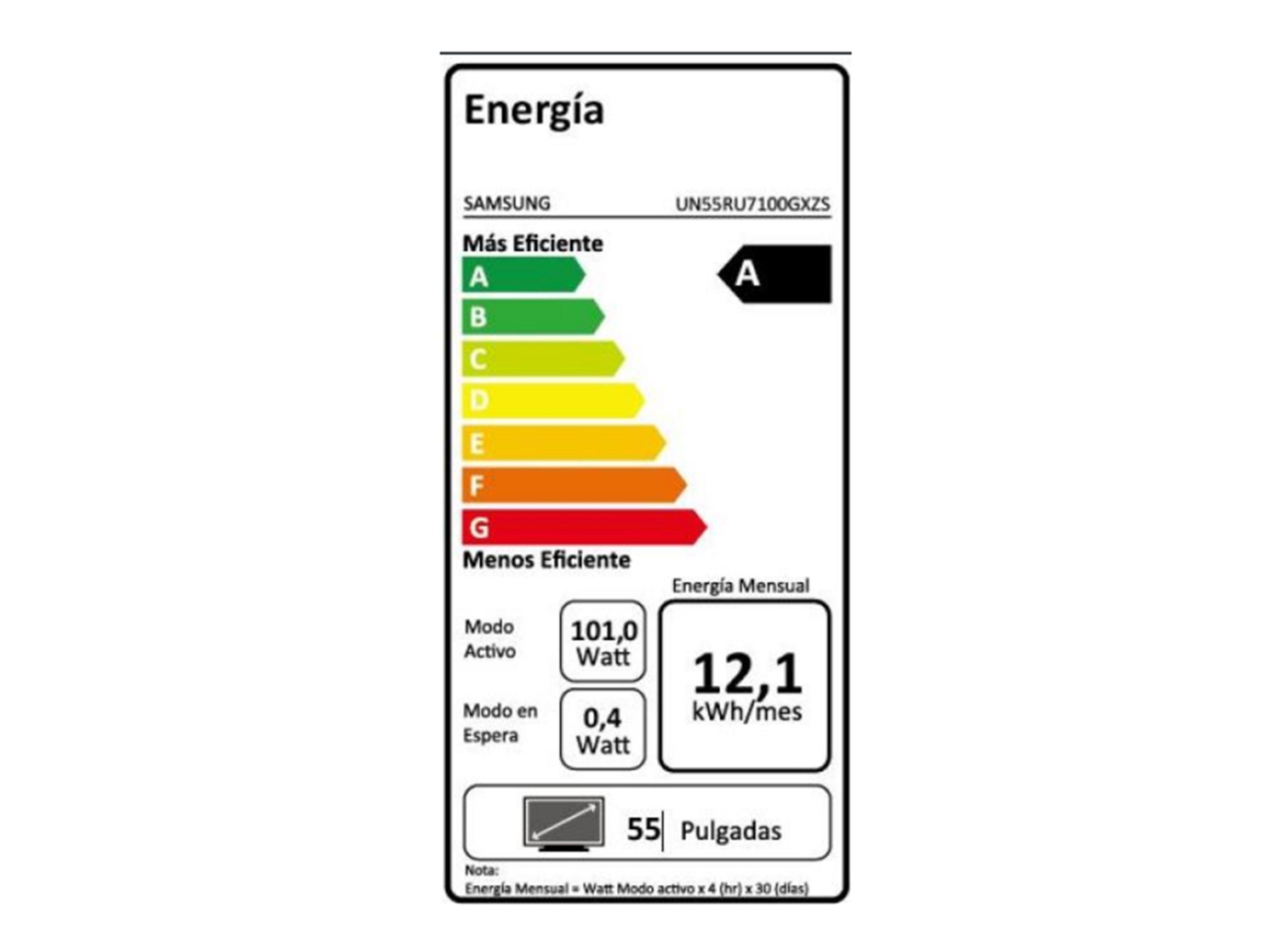 LED Smart TV Samsung 55" UHD 4K 55RU7100-5