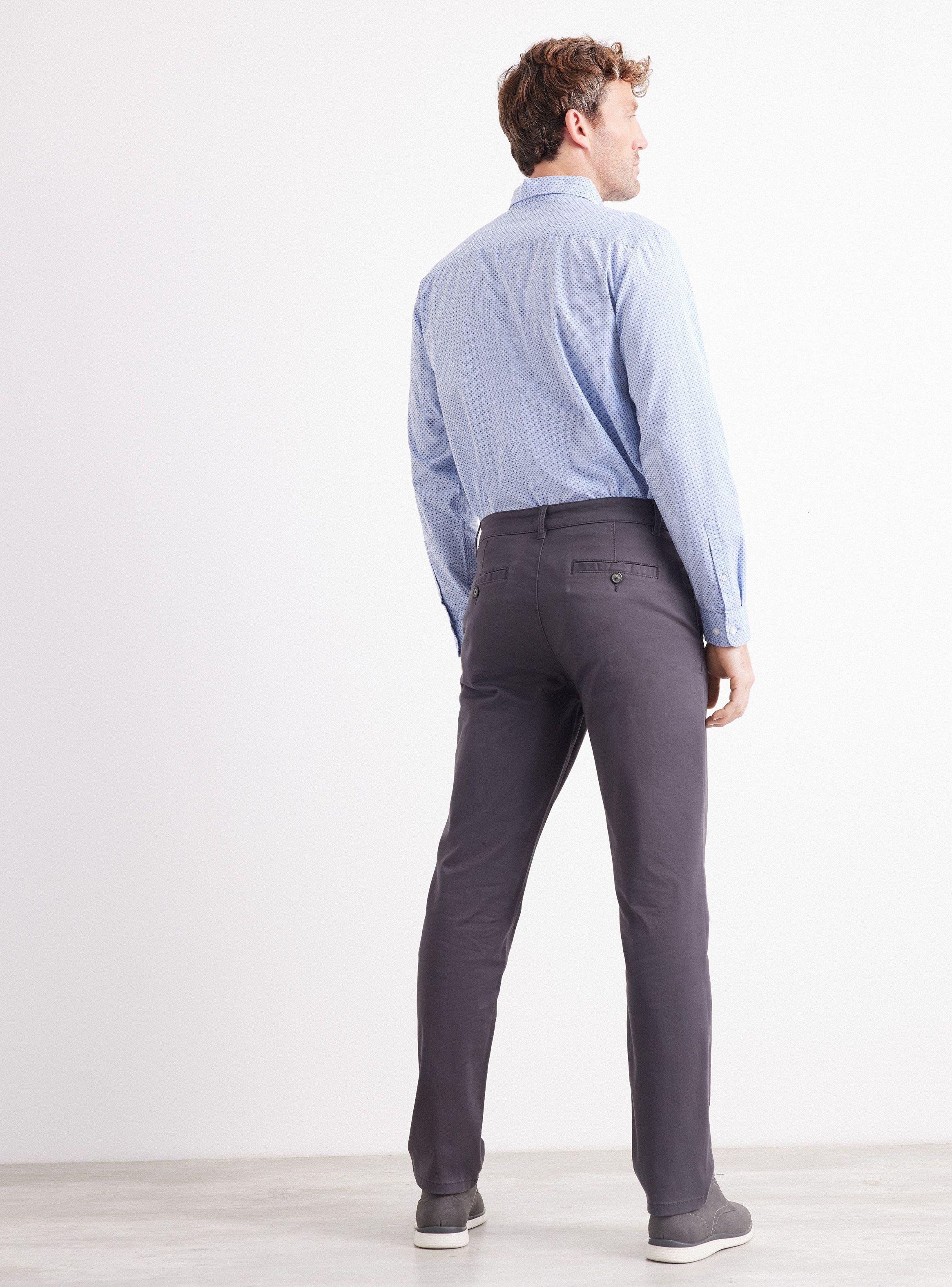Camisa de Vestir Manga Larga Poplin Mini Print-5