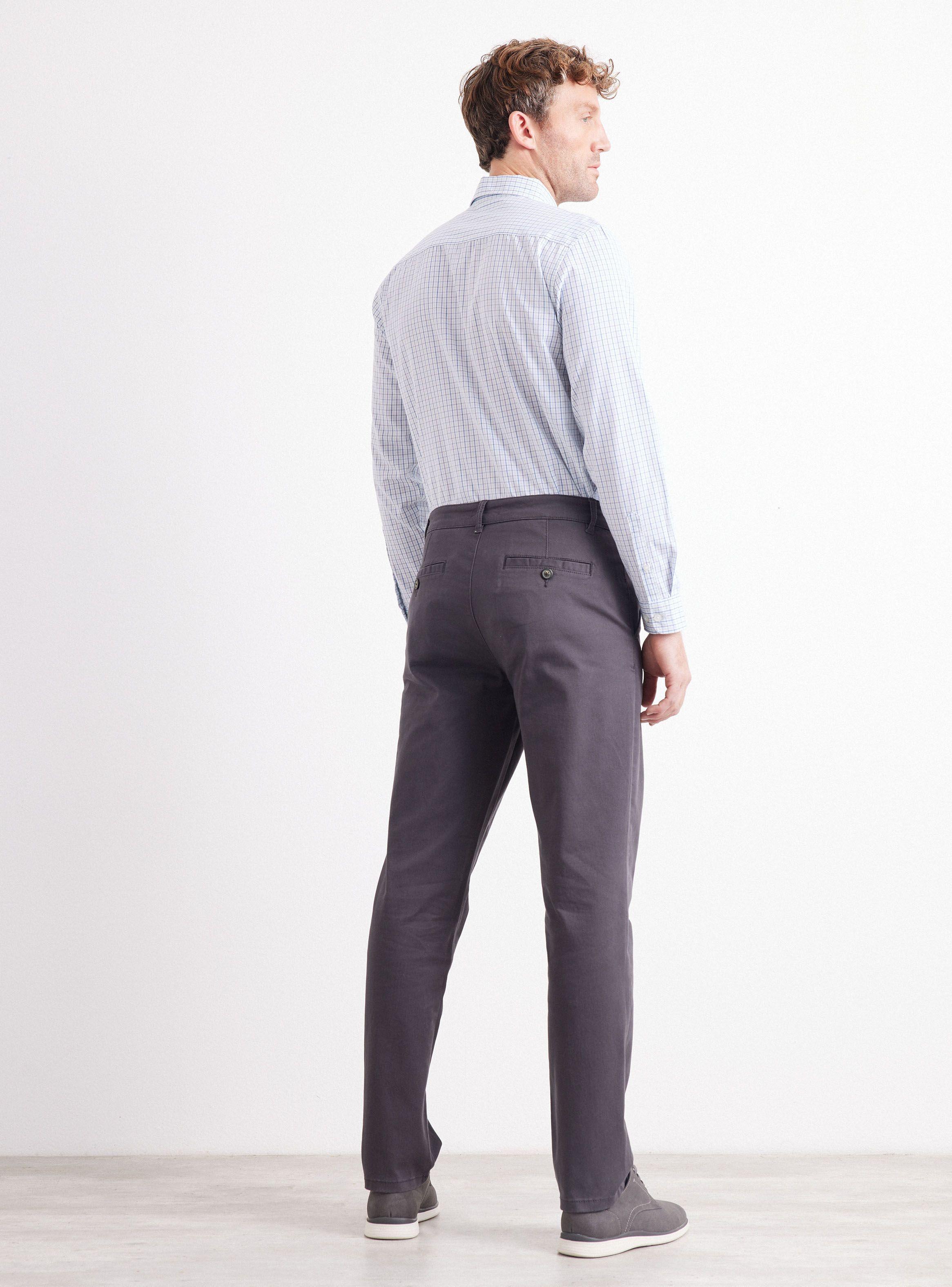 Camisa de Vestir Manga Larga Poplin Cuadros-5