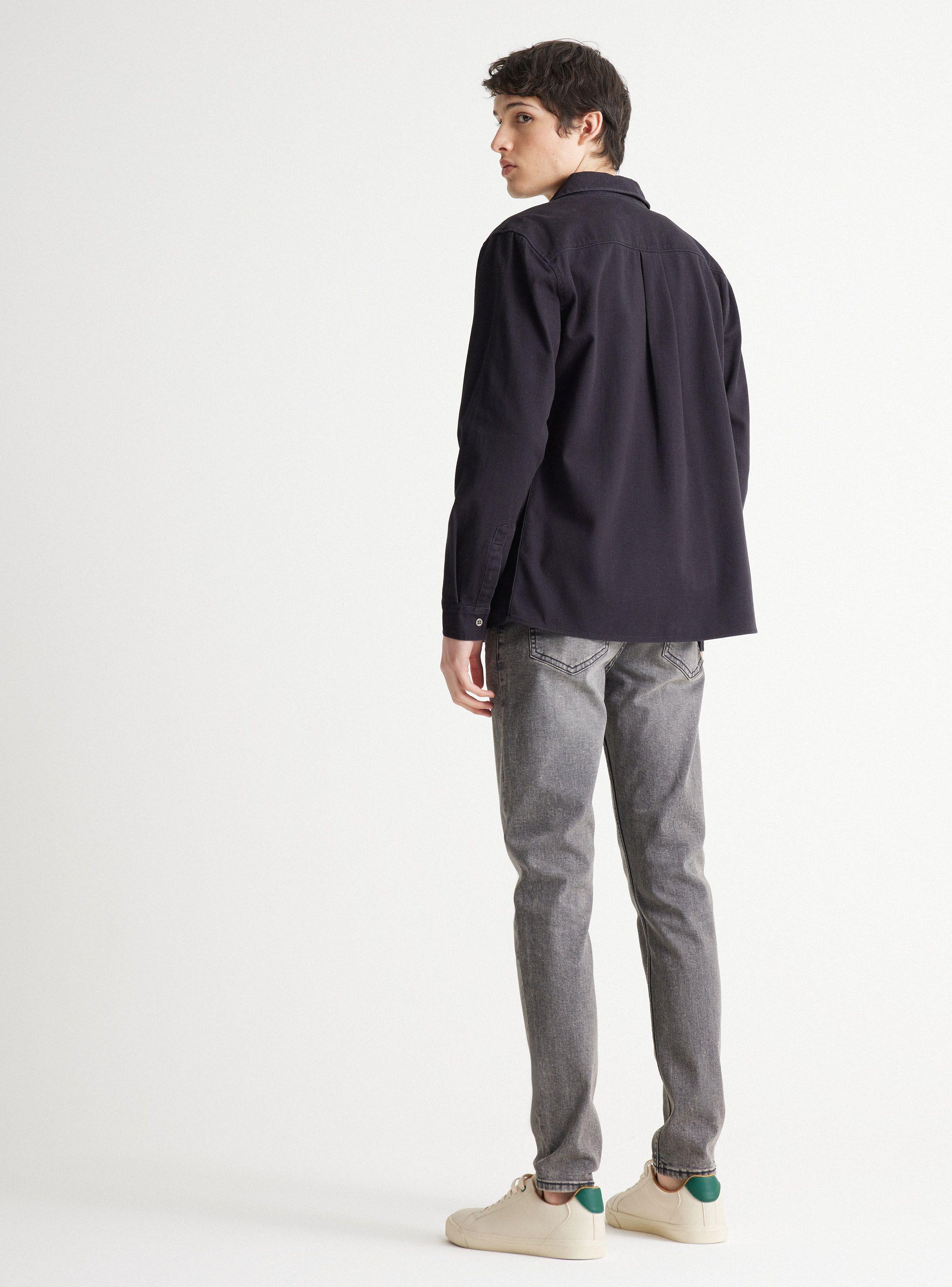 Camisa Casual Unicolor-5