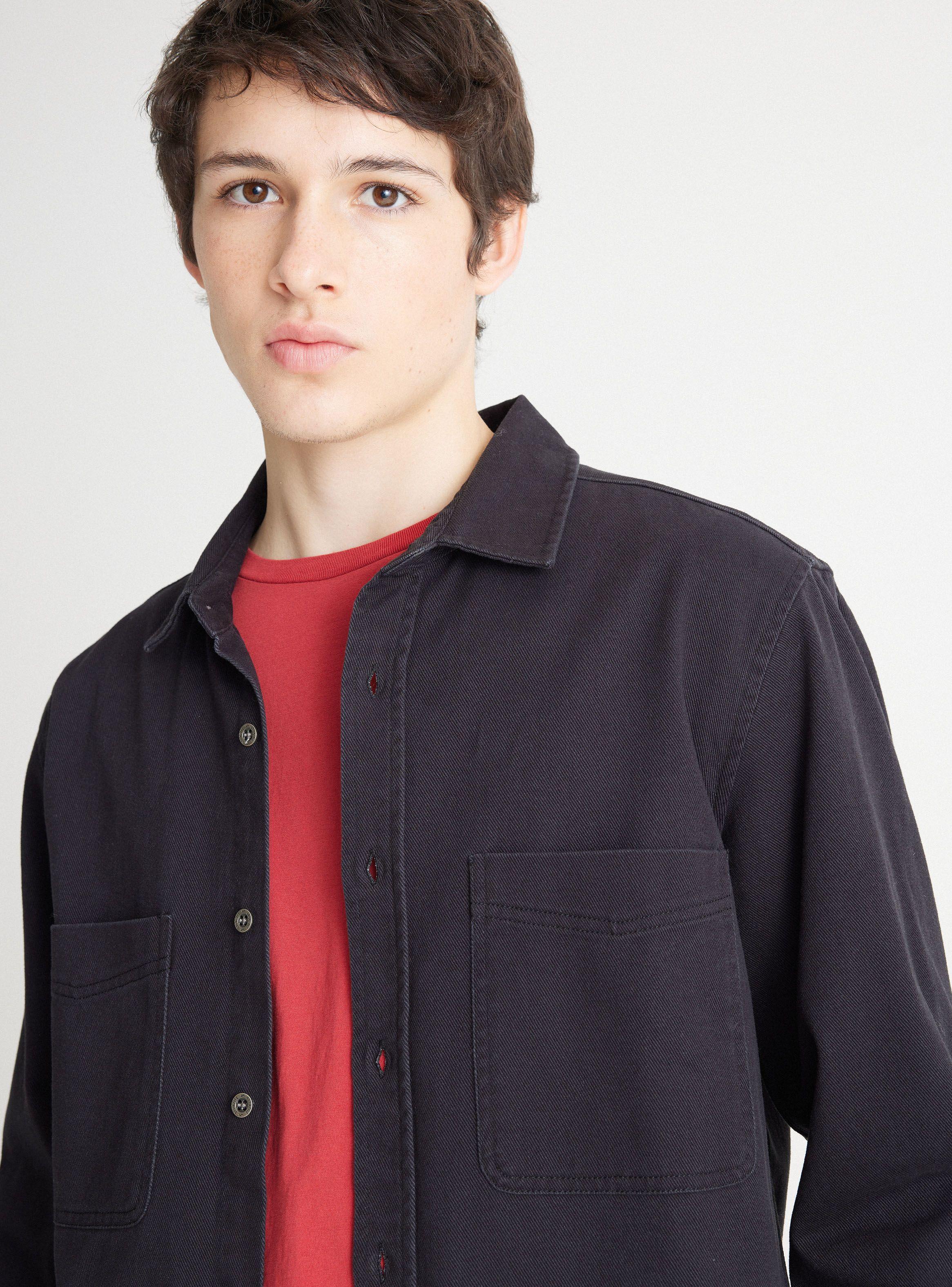 Camisa Casual Unicolor-2