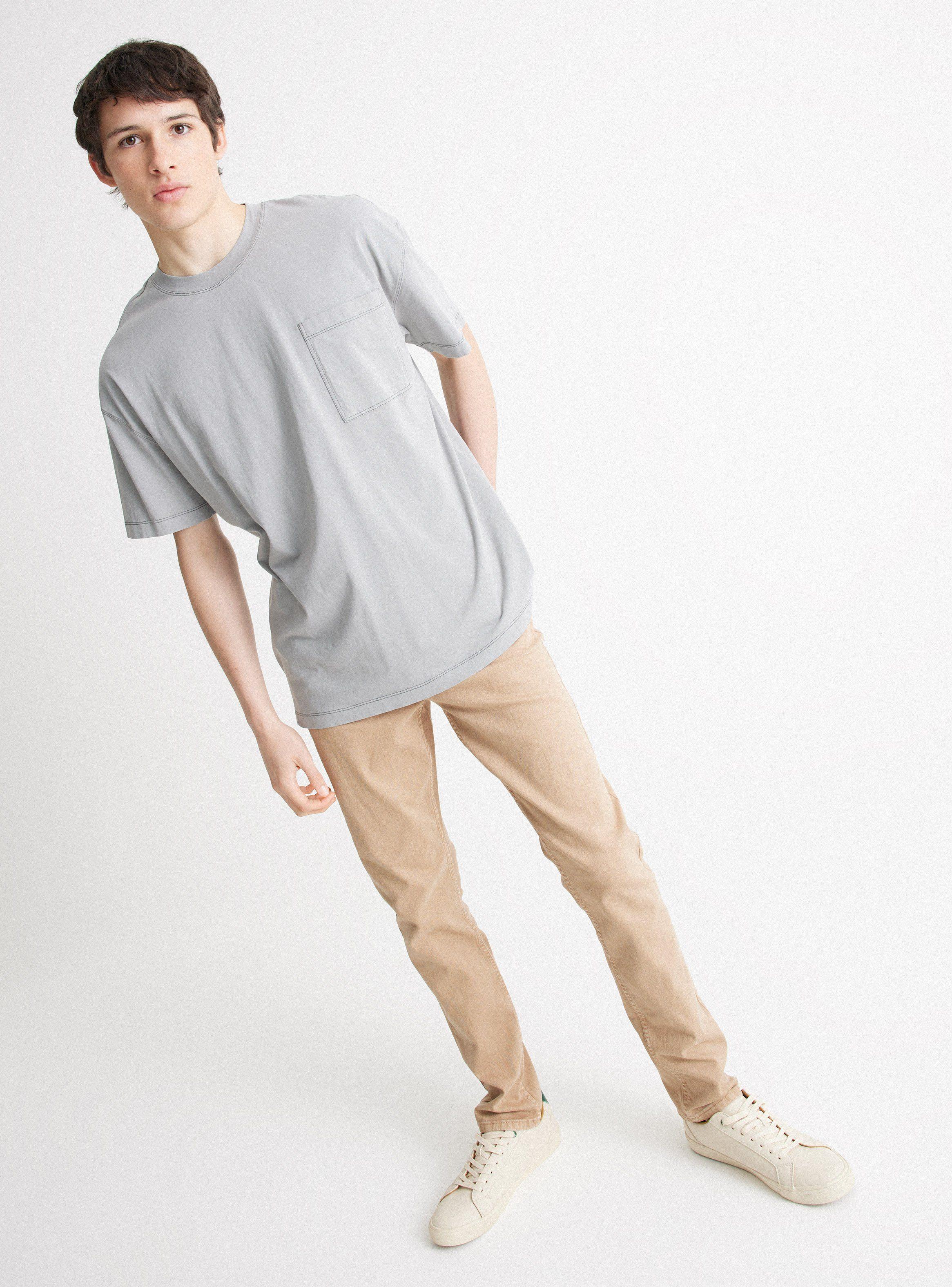 Polera Bassic Bolsillo Frontal-2