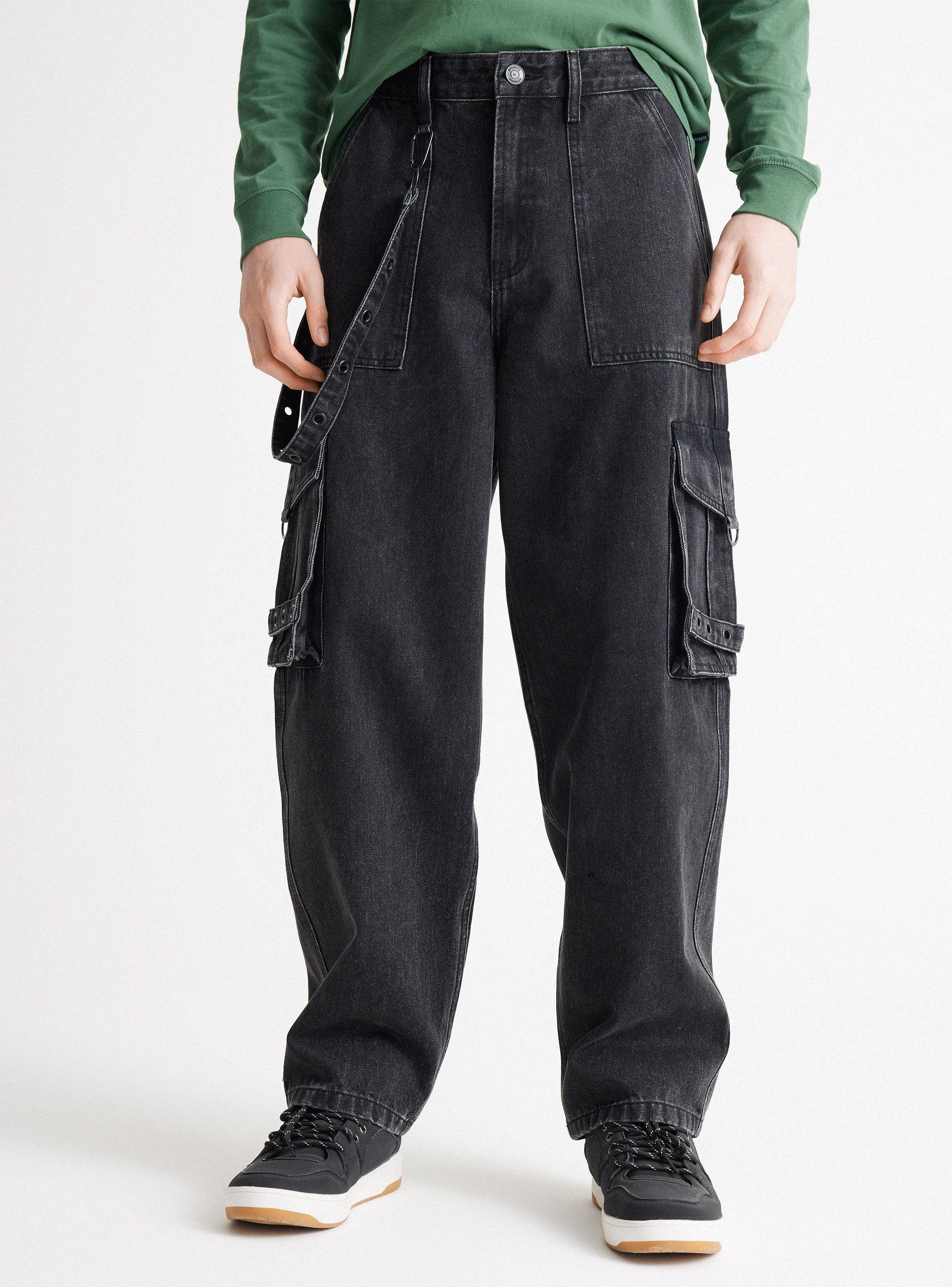 Jeans Cargo Lavado-0
