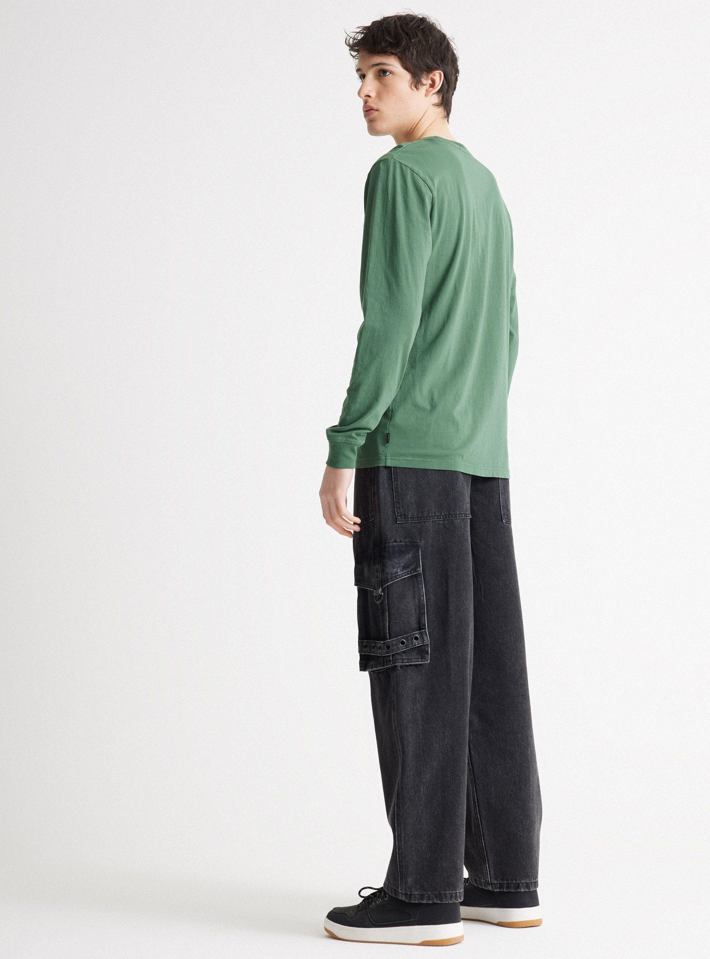 Jeans Cargo Lavado-3